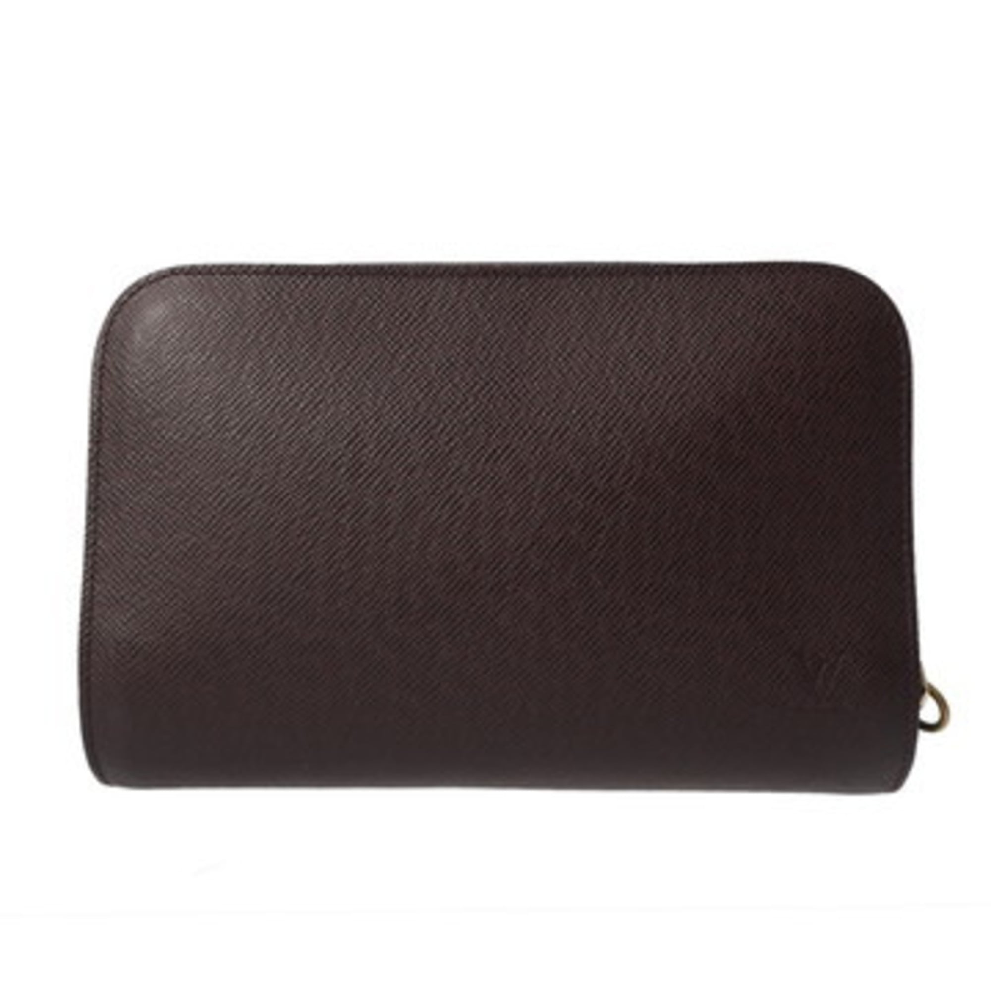 LOUIS VUITTON Taiga Baikal Akaju M30186 Men’s Leather Second Bag, AB Rank, Pre-owned, Ginzo