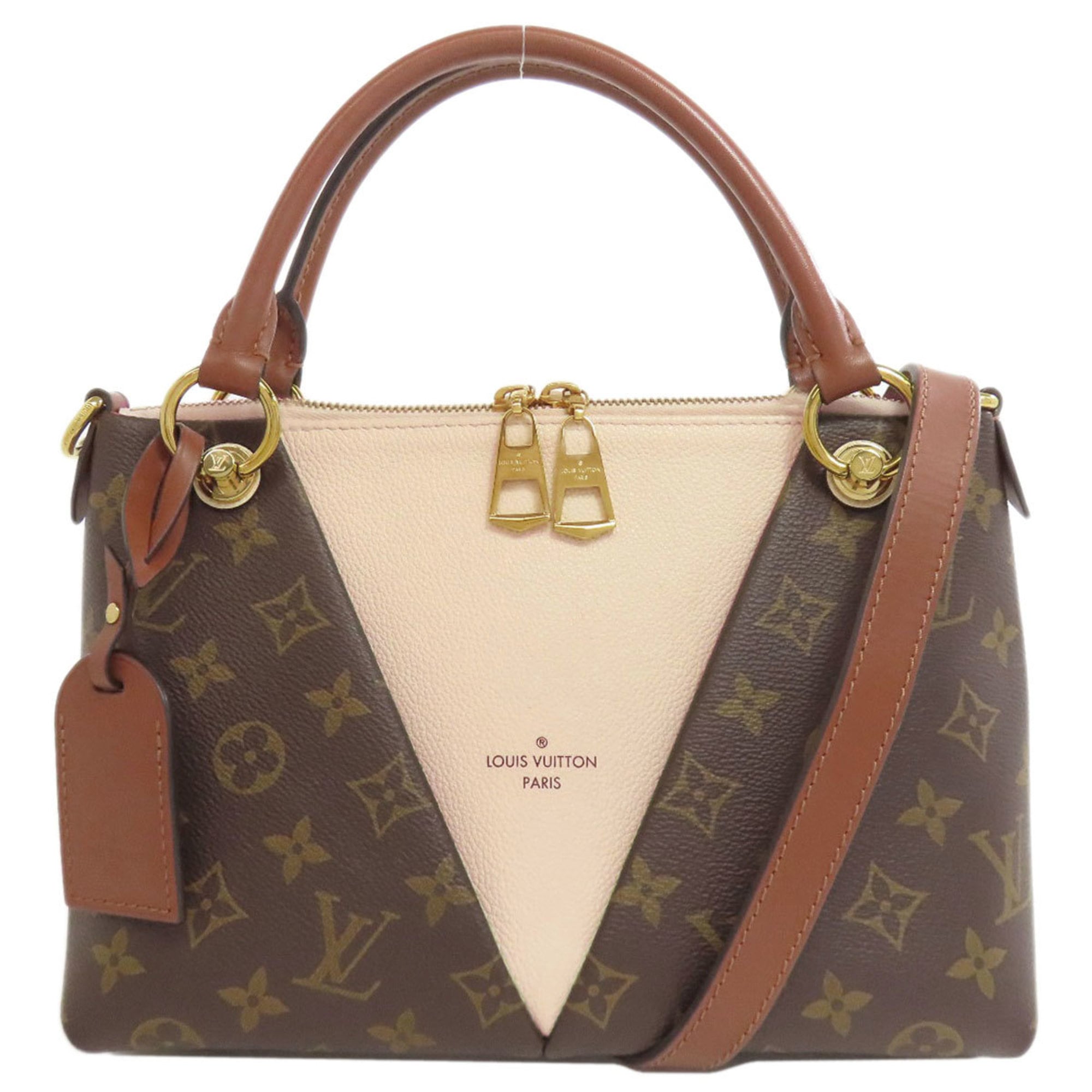 Louis Vuitton M44520 V Tote BB Handbag Monogram Canvas Women’s LOUIS VUITTON