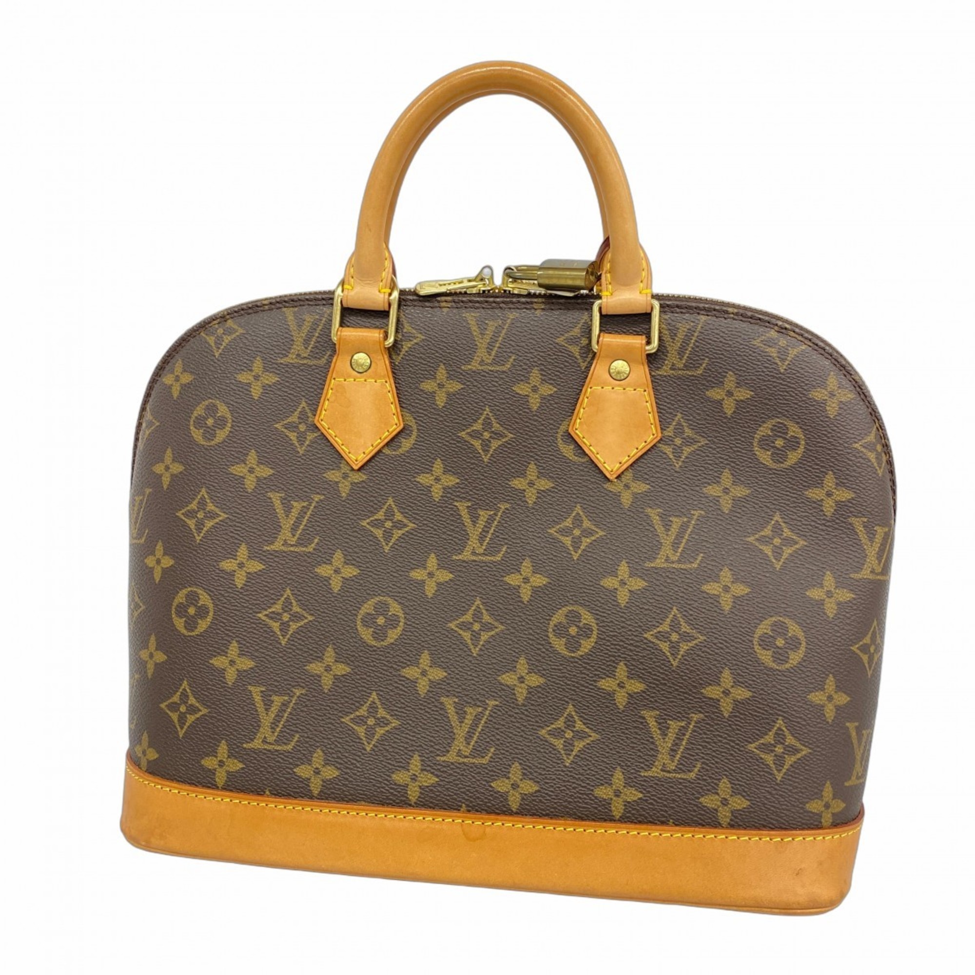 Louis Vuitton Monogram Alma Handbag M51130 Brown Women’s
