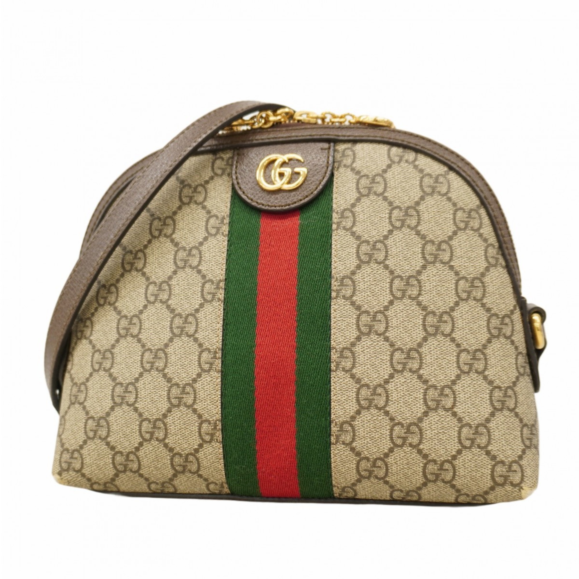 Gucci Ophidia Shoulder Bag 499621 Brown Beige Women’s