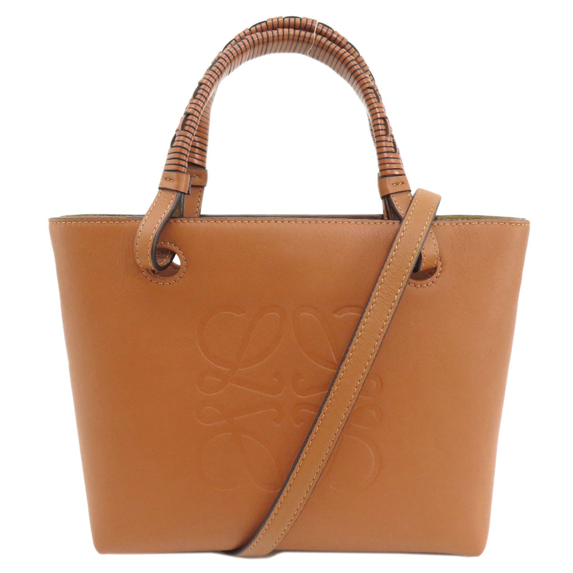 LOEWE Anagram Tote Bag Calfskin Women’s