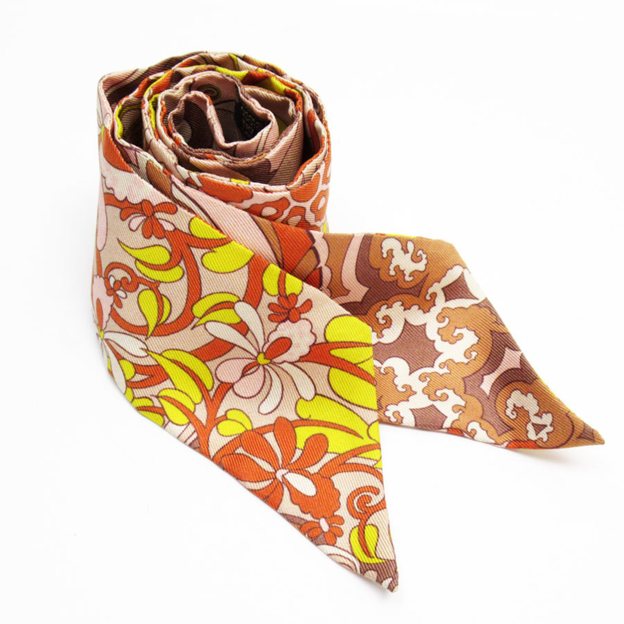 Hermes HERMES Scarf/Muffler Twilly Silk Multicolor Women’s t19579j