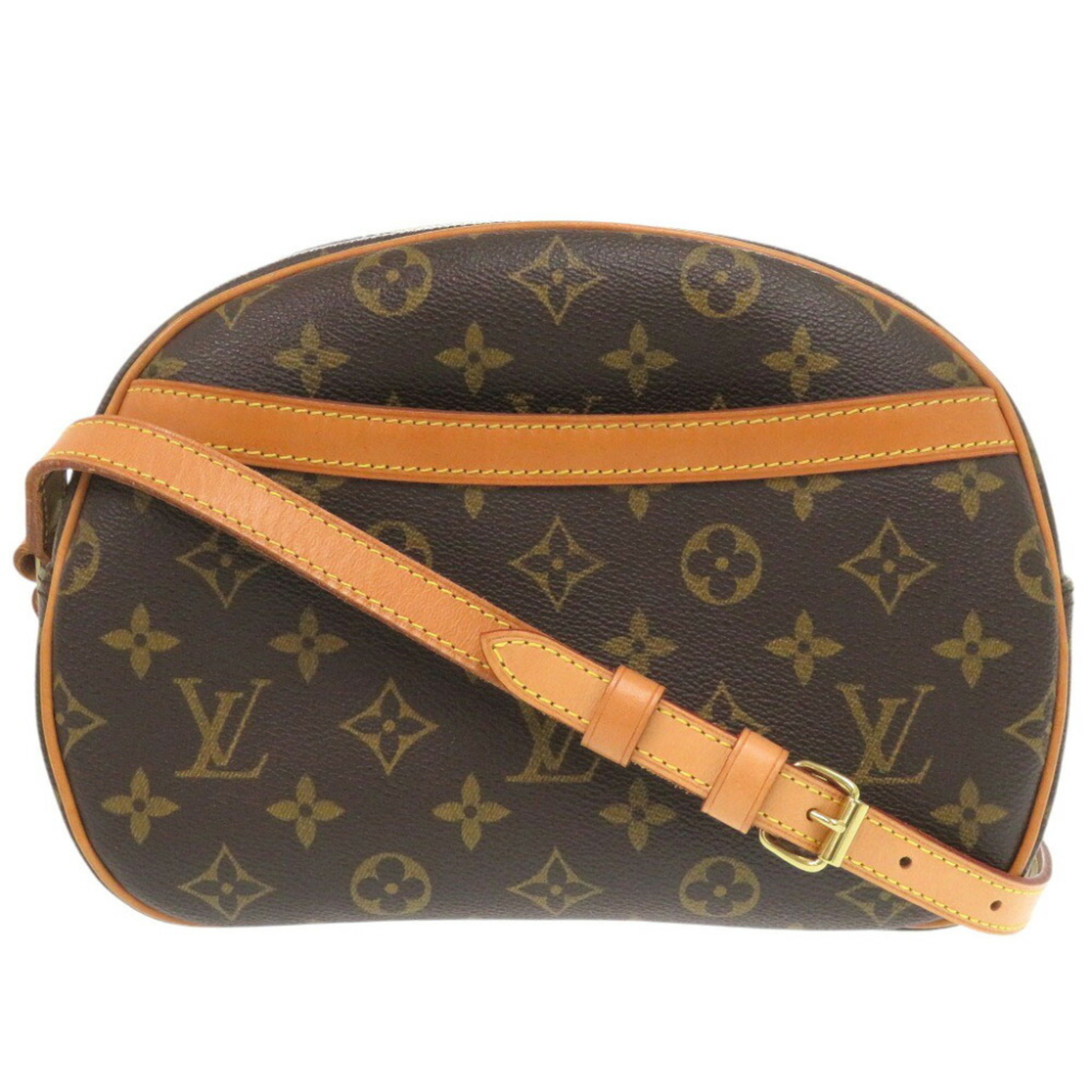 Louis Vuitton Blois Monogram M51221 Brown Shoulder Bag LV 0056LOUIS VUITTON