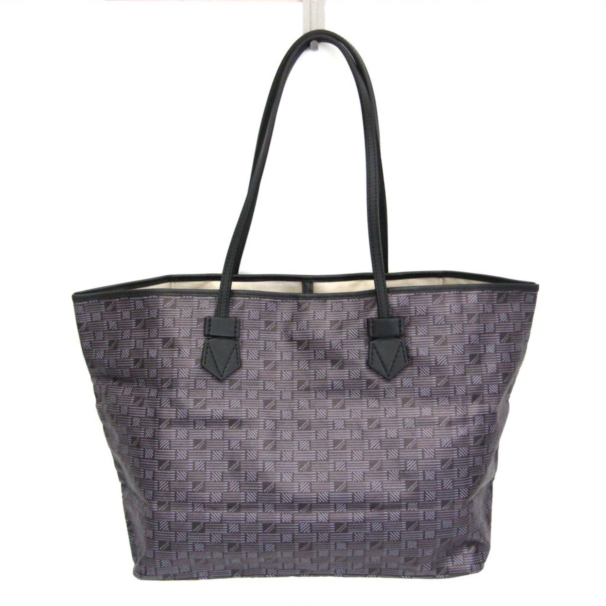 Moreau SAINT TROPEZ Large Men,Women PVC Tote Bag Black,Purple