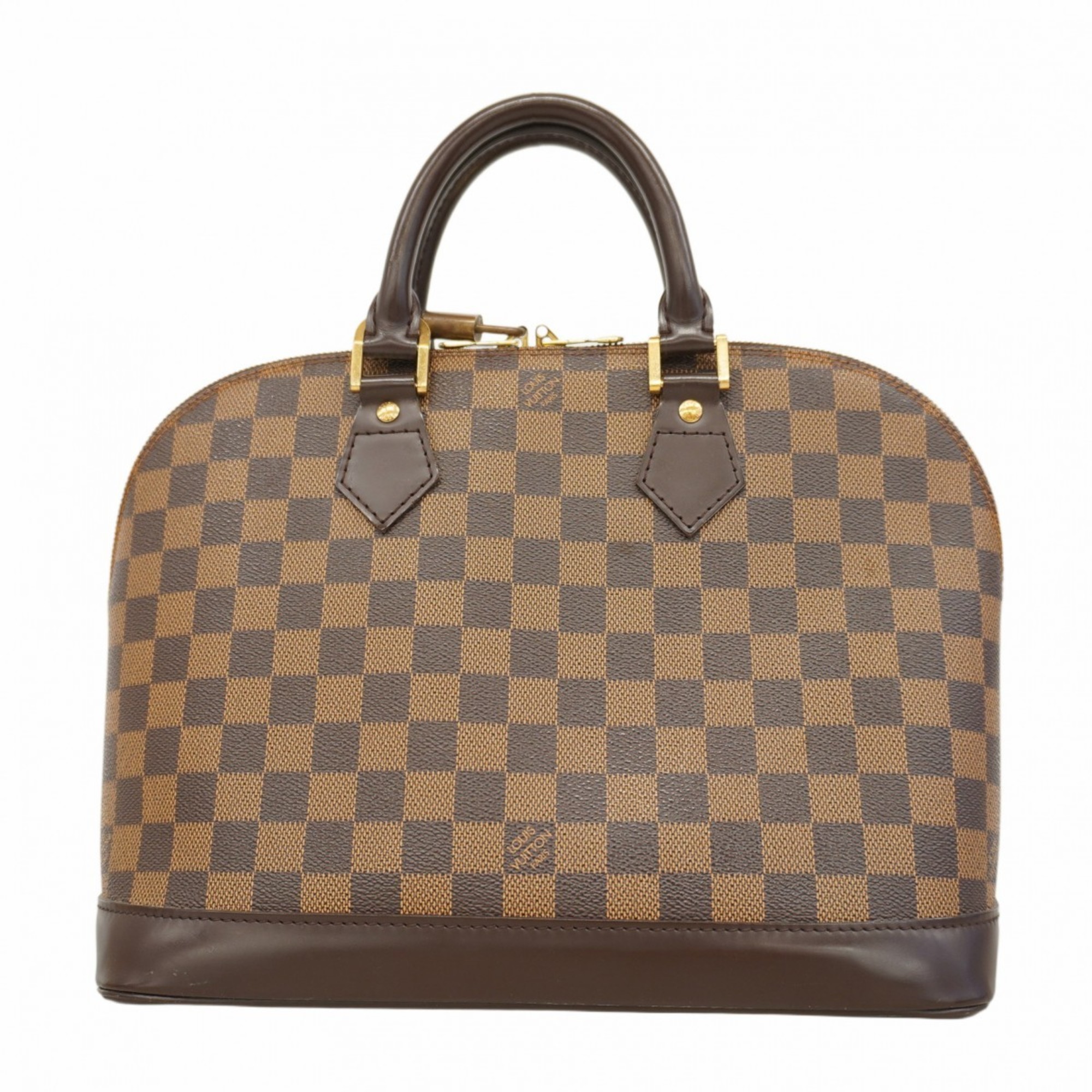 Louis Vuitton Damier Alma Handbag N51131 Ebene for Women