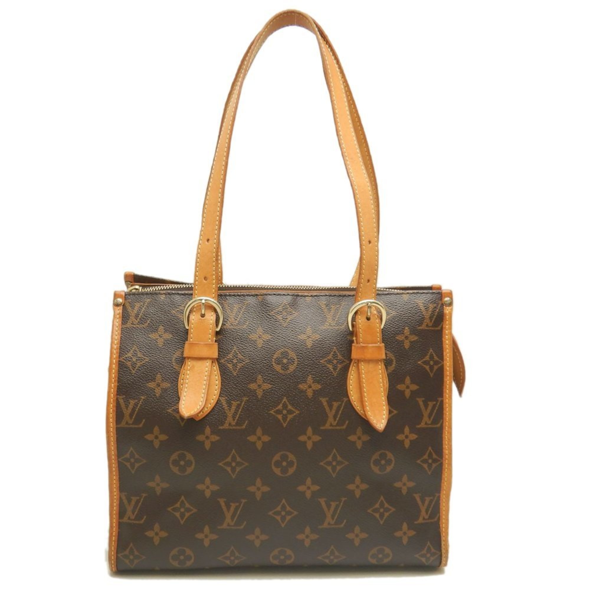 LOUIS VUITTON Monogram Popincourt Au M40007 Tote Bag, Brown, Women’s, 253424