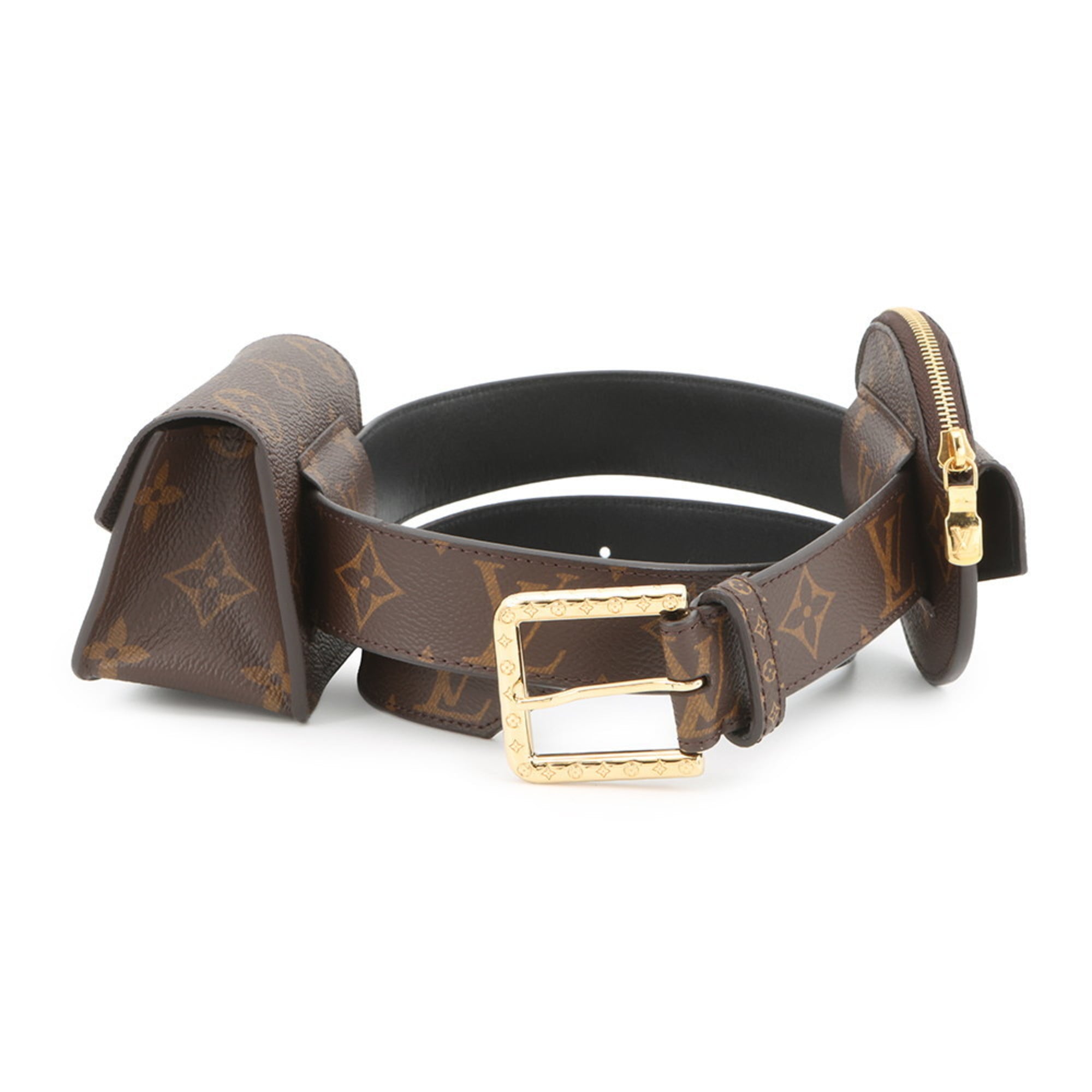 Louis Vuitton Monogram Ceinture Daily Multi-Pocket Belt, Size 80, M0236W LOUIS VUITTON