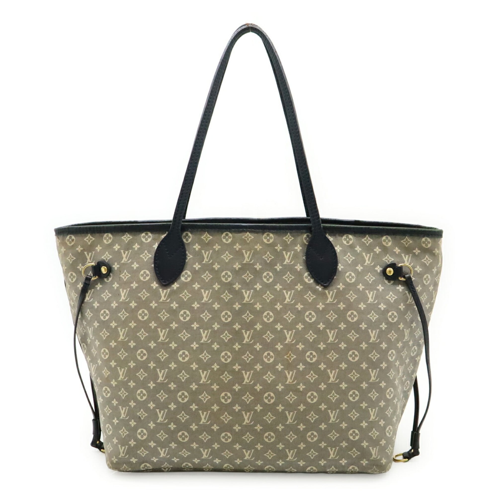 LOUIS VUITTON Monogram Idylle Neverfull MM Tote Bag/Shoulder Bag, Canvas Ankle, Navy, M40514