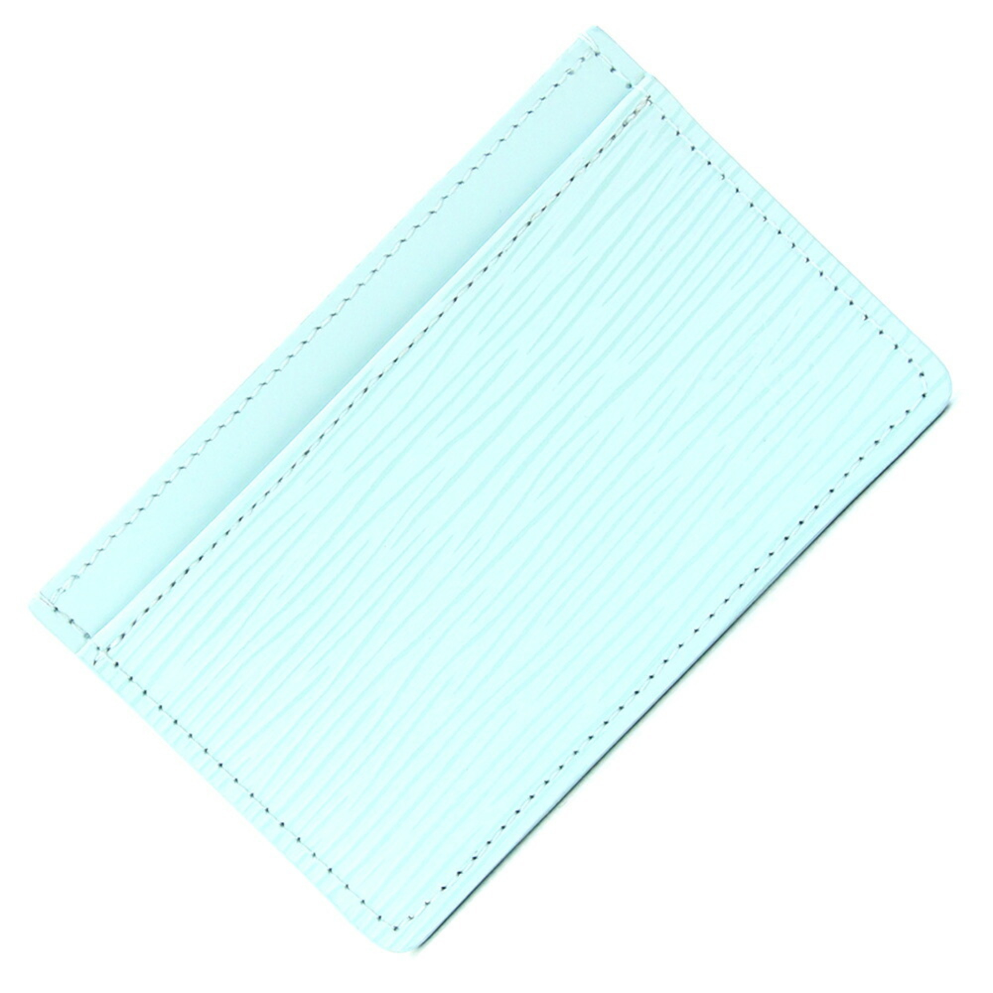 Louis Vuitton Epi Porte Monnaie Sample Card Case M69153 Seaside Pass Light Blue Women’s LOUIS VUITTON