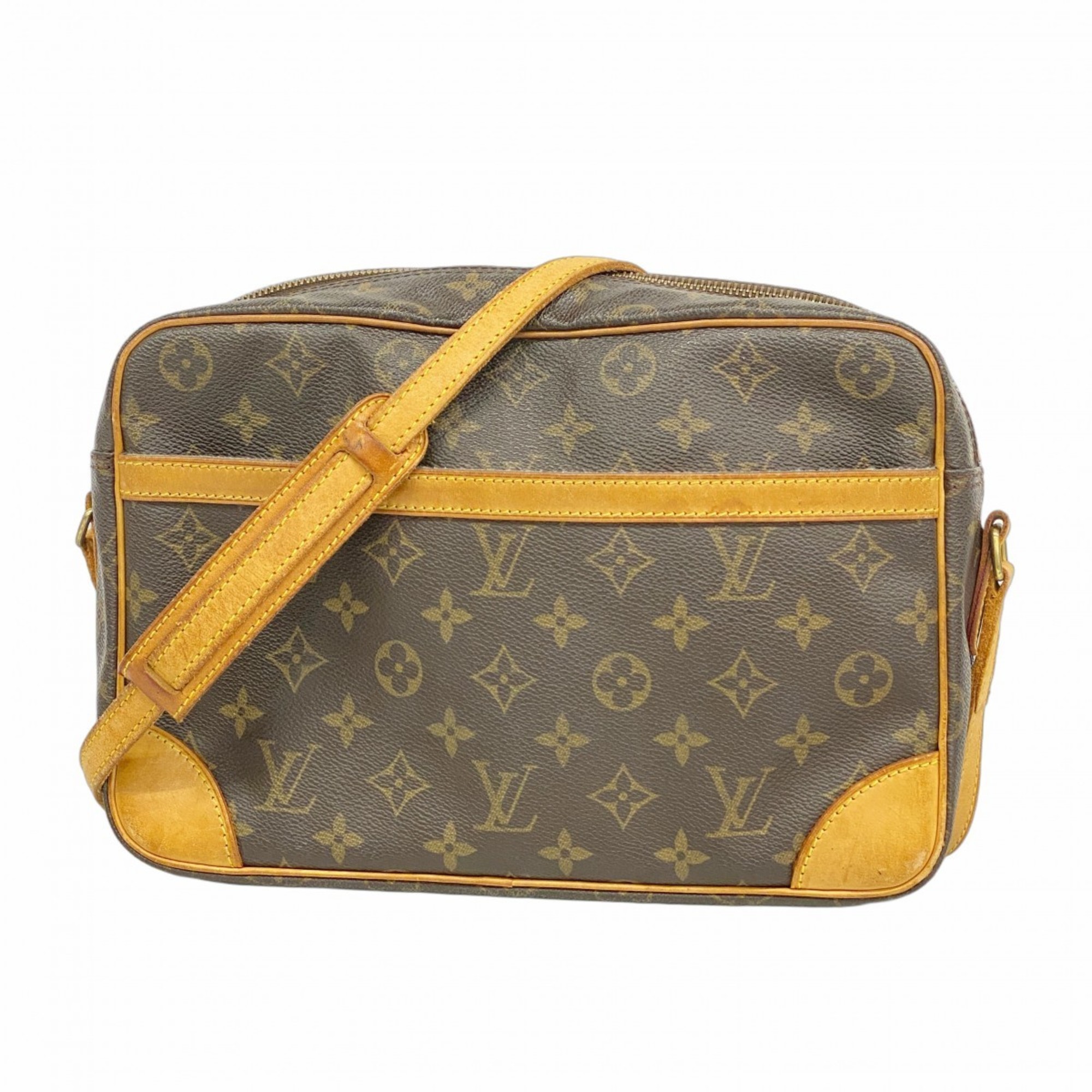 Louis Vuitton Monogram Trocadero 30 Shoulder Bag M51272 Brown Women’s