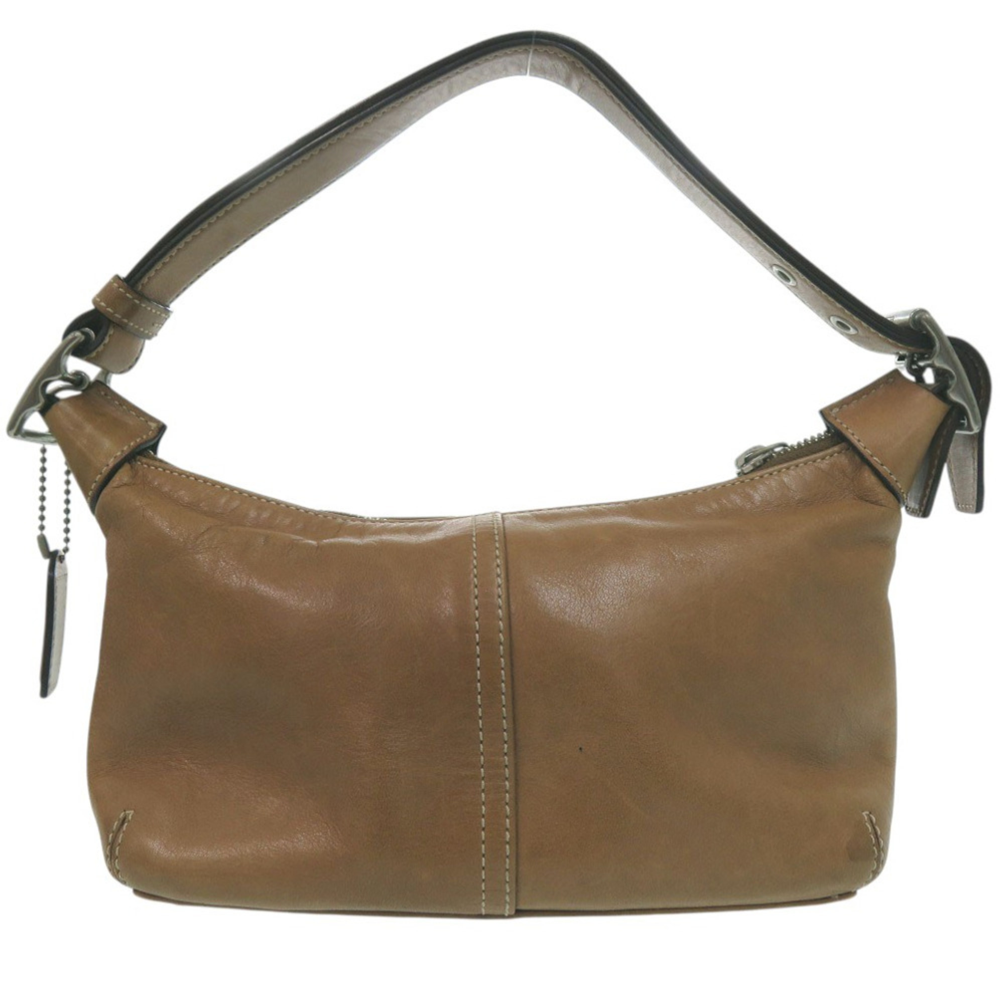 Coach one-shoulder bag, shoulder brown leather, 0512 COACH