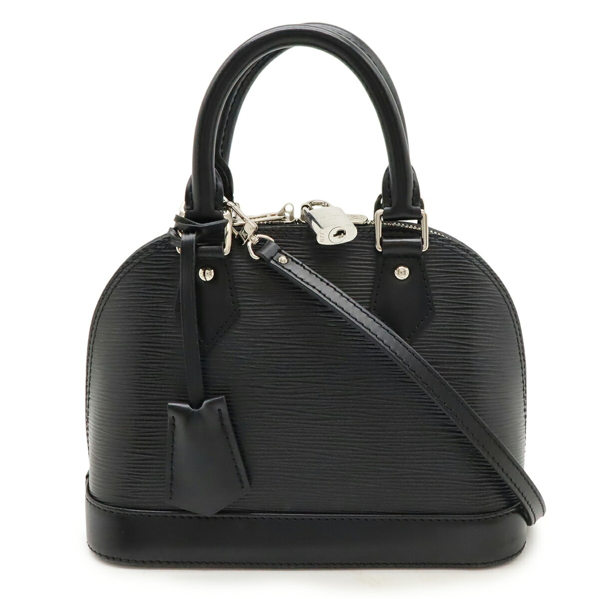 LOUIS VUITTON Epi Alma BB Handbag/Shoulder Bag in Noir Black (M24645)