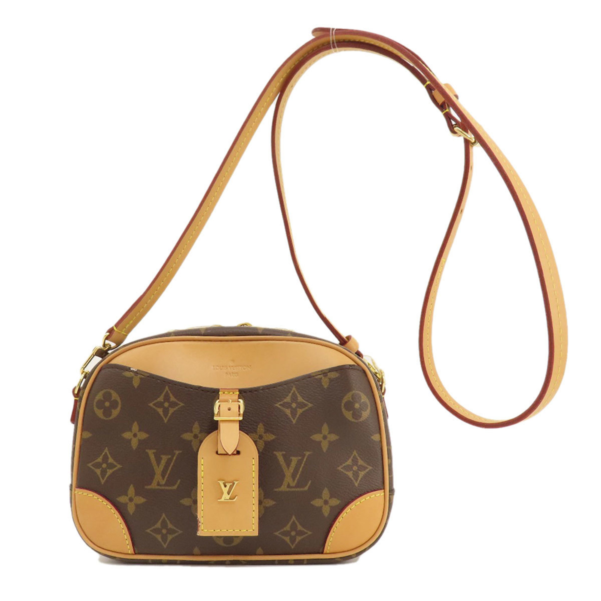 Louis Vuitton M45528 Deauville MINI Monogram Shoulder Bag Canvas Women’s