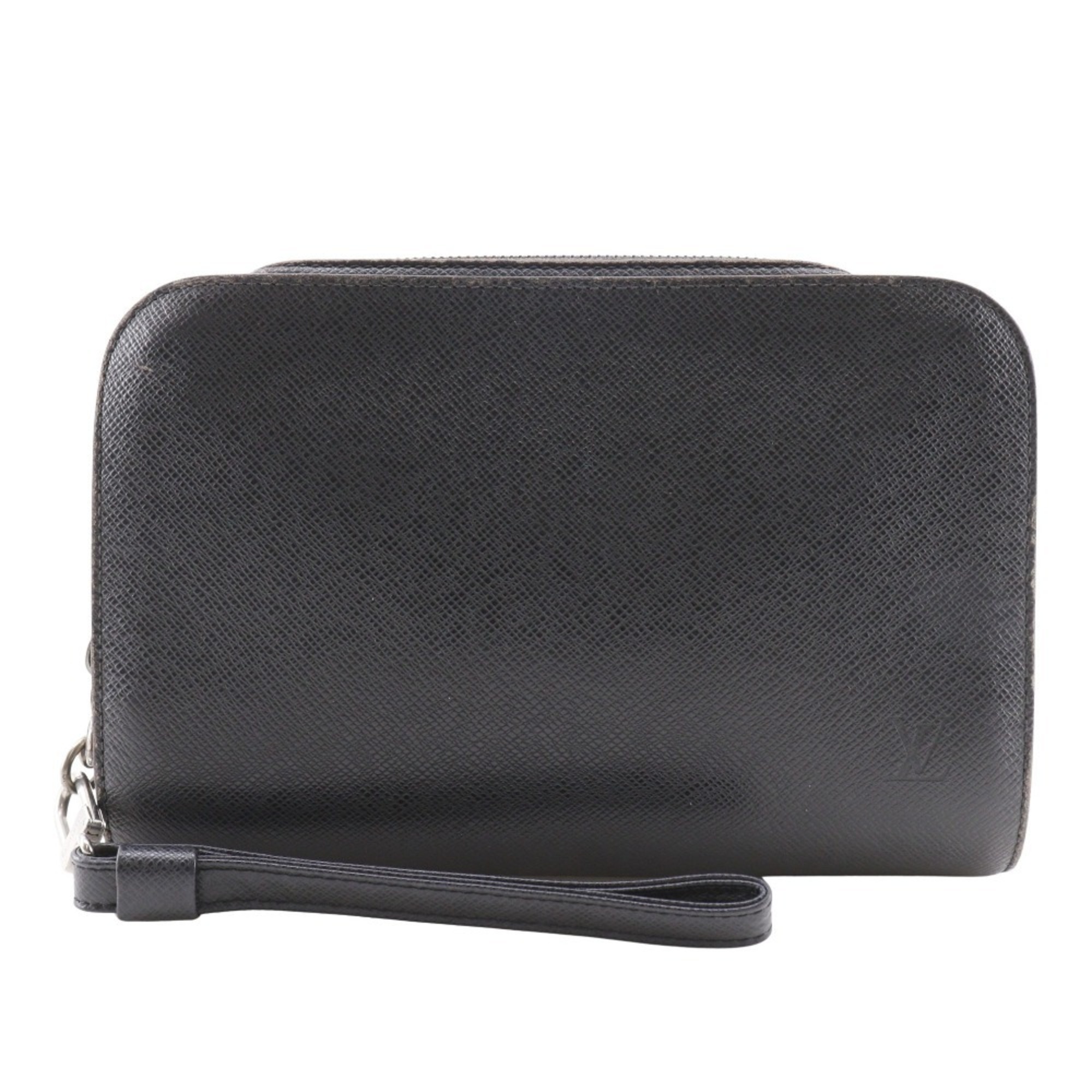 Louis Vuitton Baikal Second Bag M30182 Taiga Ardoise 2004 Black VI0094 Men’s