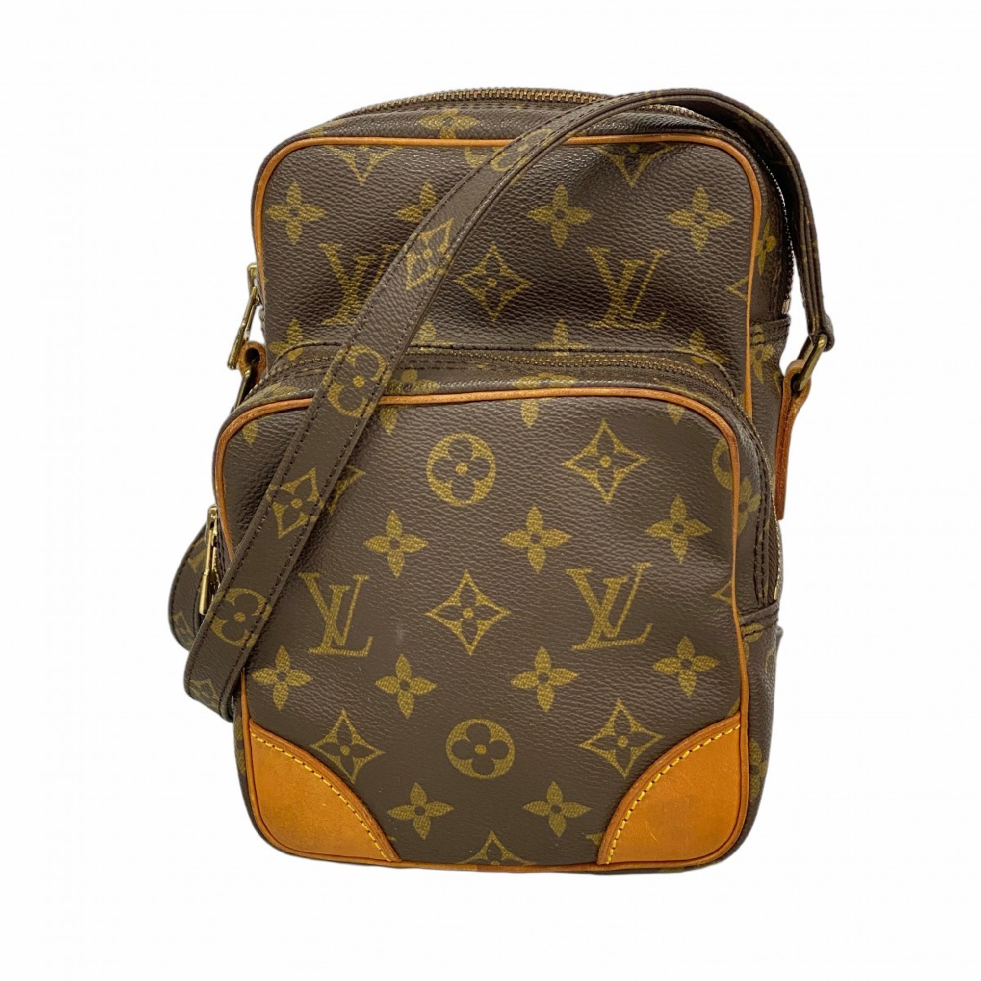Louis Vuitton Monogram Amazon Shoulder Bag M45236 Brown Women’s