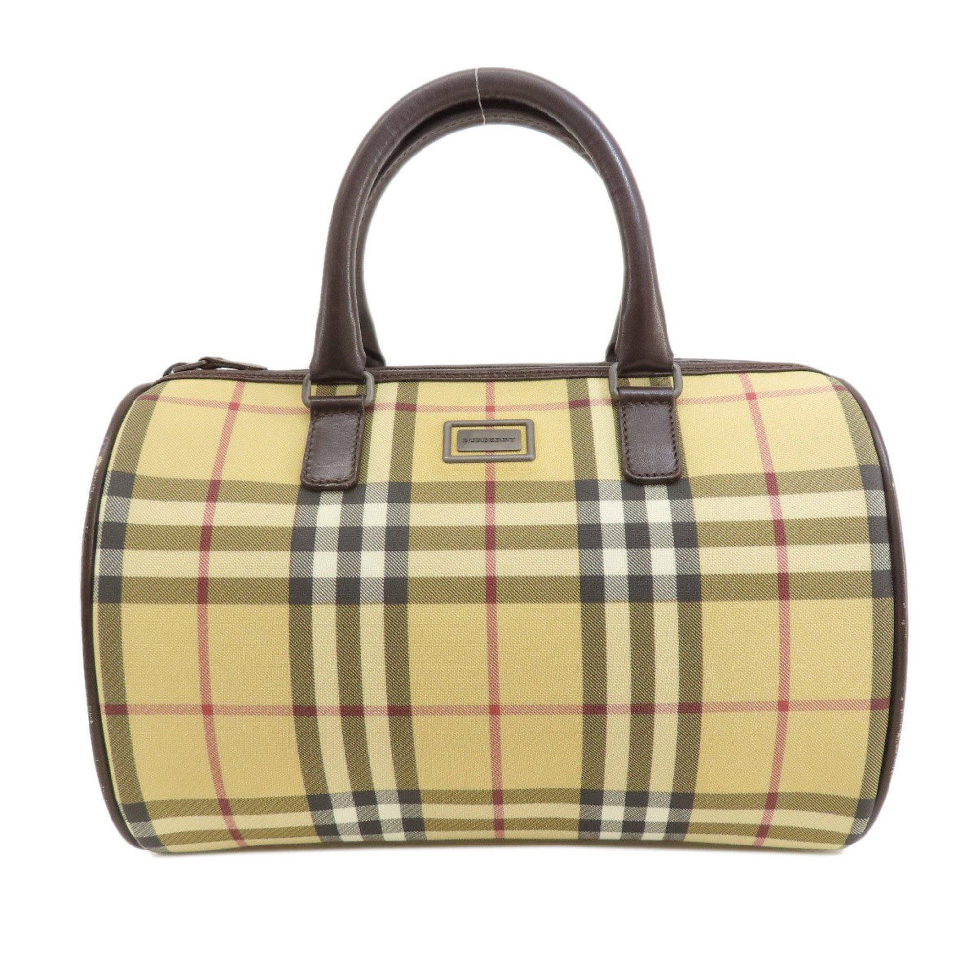 Burberry Nova Check Handbag Canvas Women’s