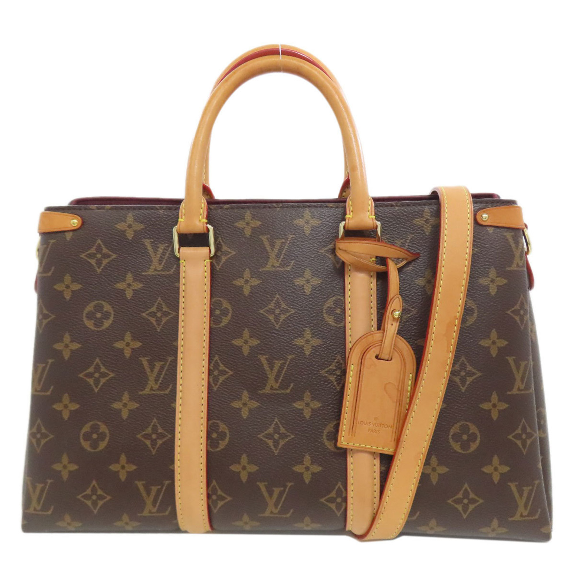 Louis Vuitton M44816 Soufflot MM Handbag Monogram Canvas Women’s LOUIS VUITTON