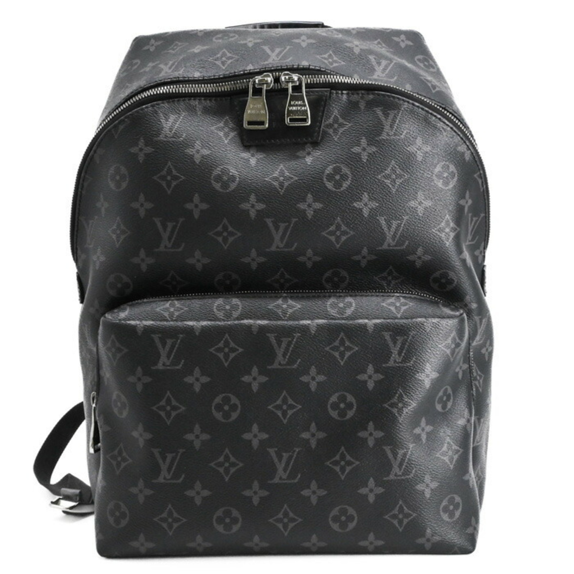 LOUIS VUITTON Apollo Backpack, Monogram Eclipse Leather, Black, for Men and Women, M43186
