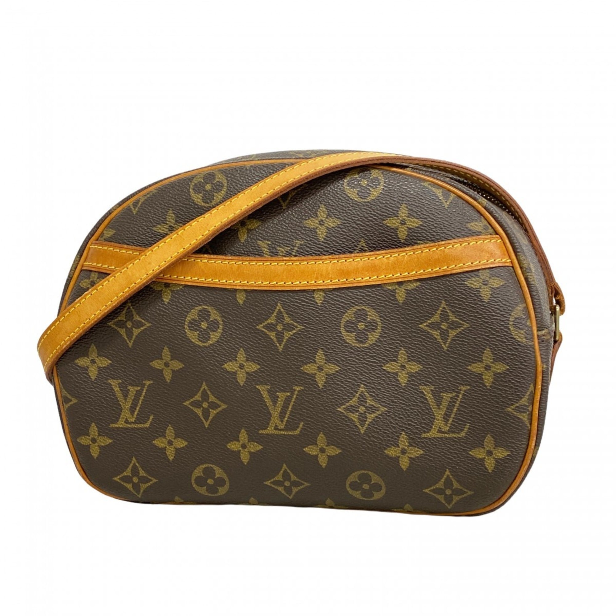 Louis Vuitton Monogram Blois Shoulder Bag M51221 Brown Women’s