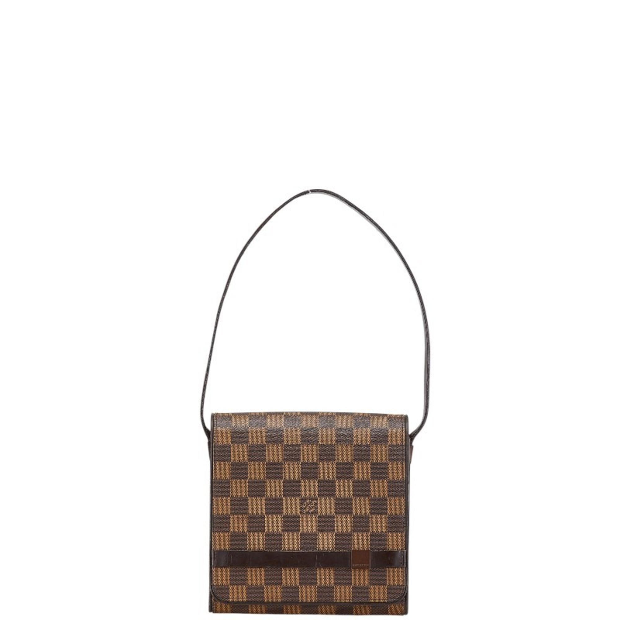 Louis Vuitton Damier Tribeca Mini Shoulder Bag Handbag N51162 Brown PVC Leather Women’s LOUIS VUITTON