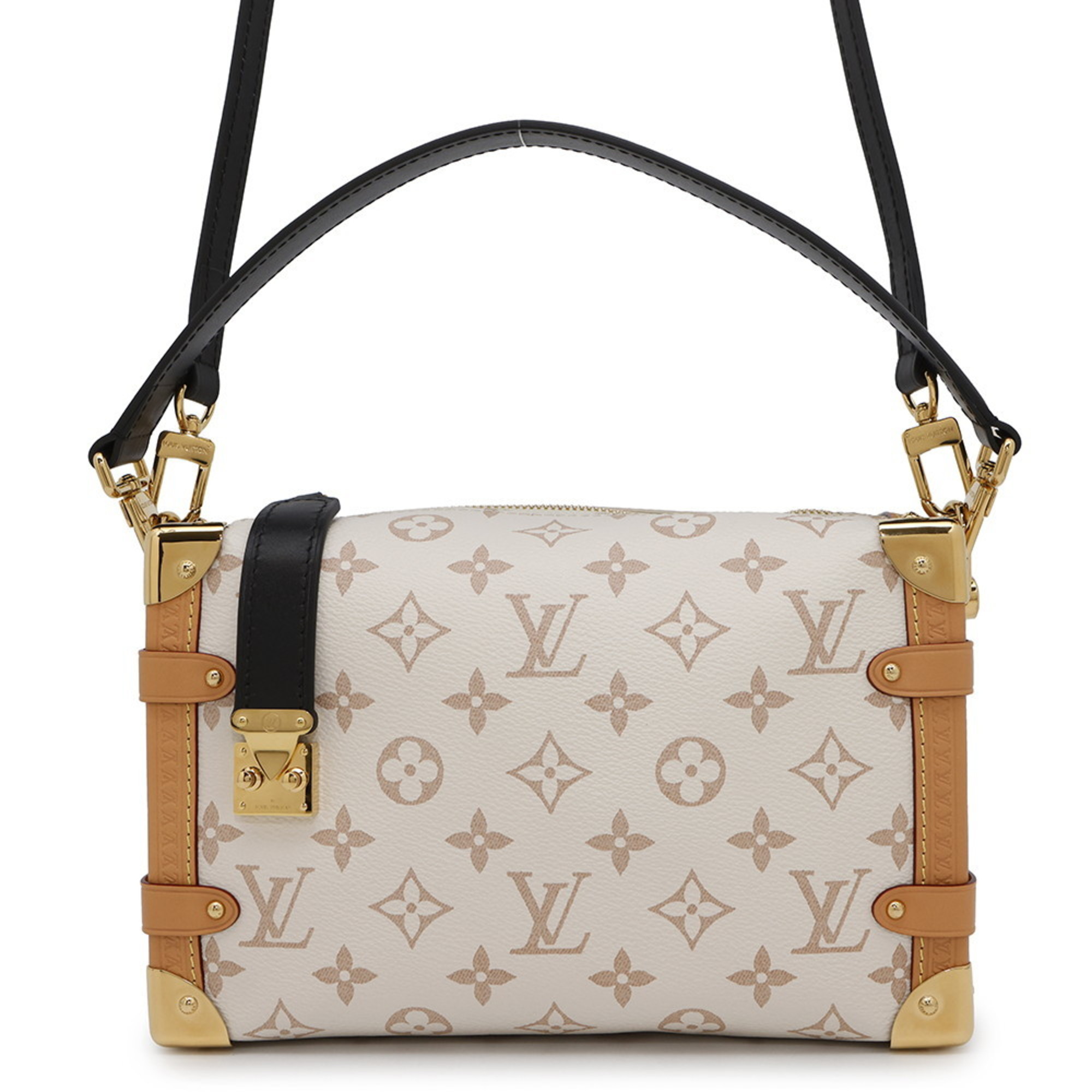 Louis Vuitton Handbag Monogram Dune Side Trunk MM M46907 LOUIS VUITTON