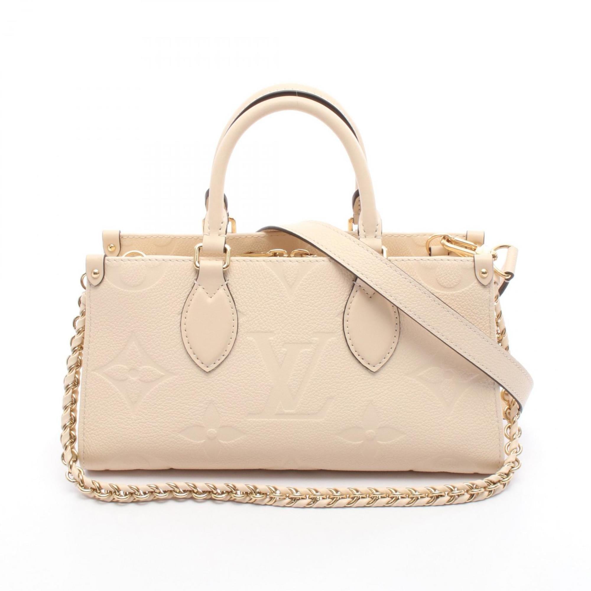 Louis Vuitton On the Go New York Monogram Empreinte Leather Handbag, Women’s, Ivory, M23698