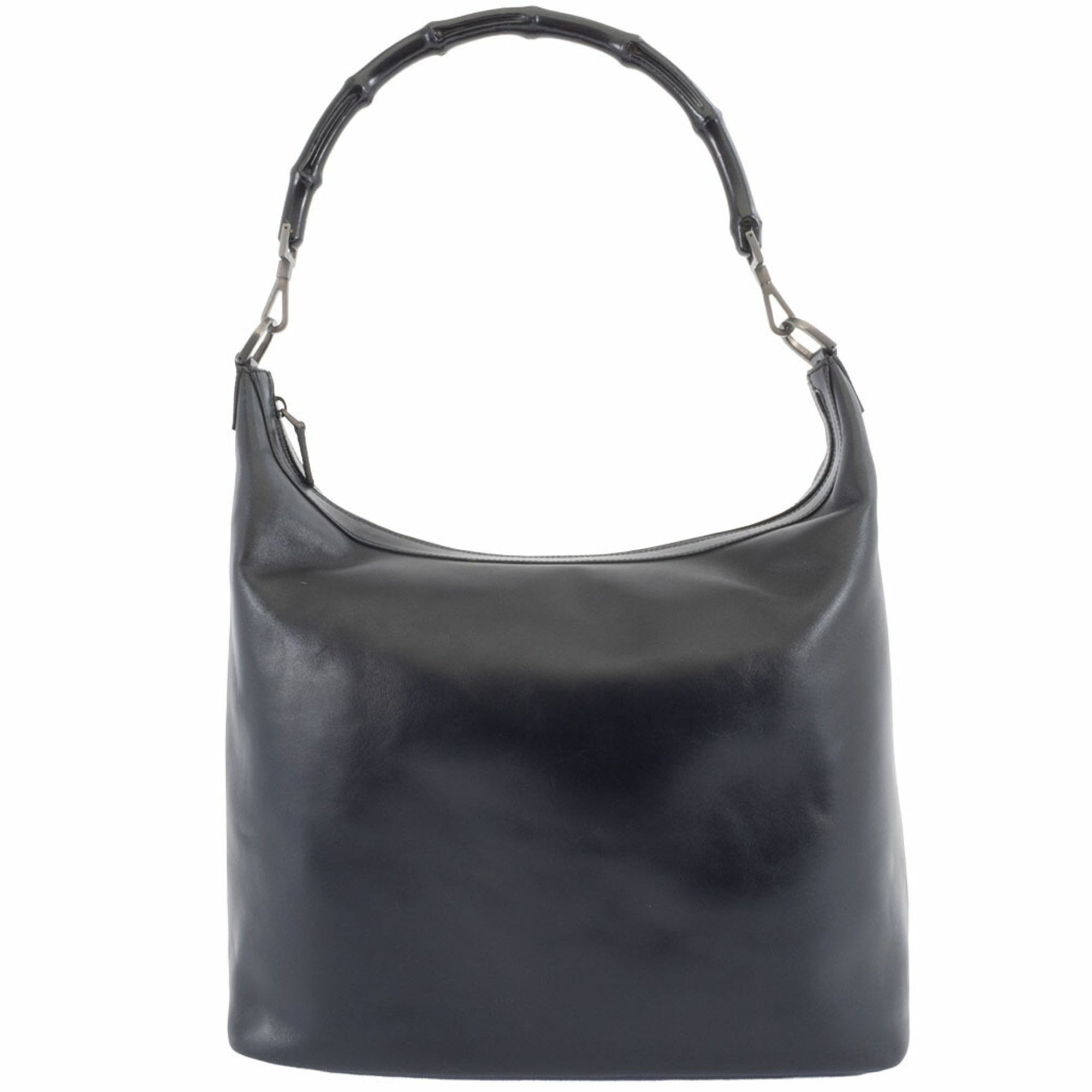 Gucci Bamboo Tote Bag 000-0833 Leather Black Women’s GUCCI