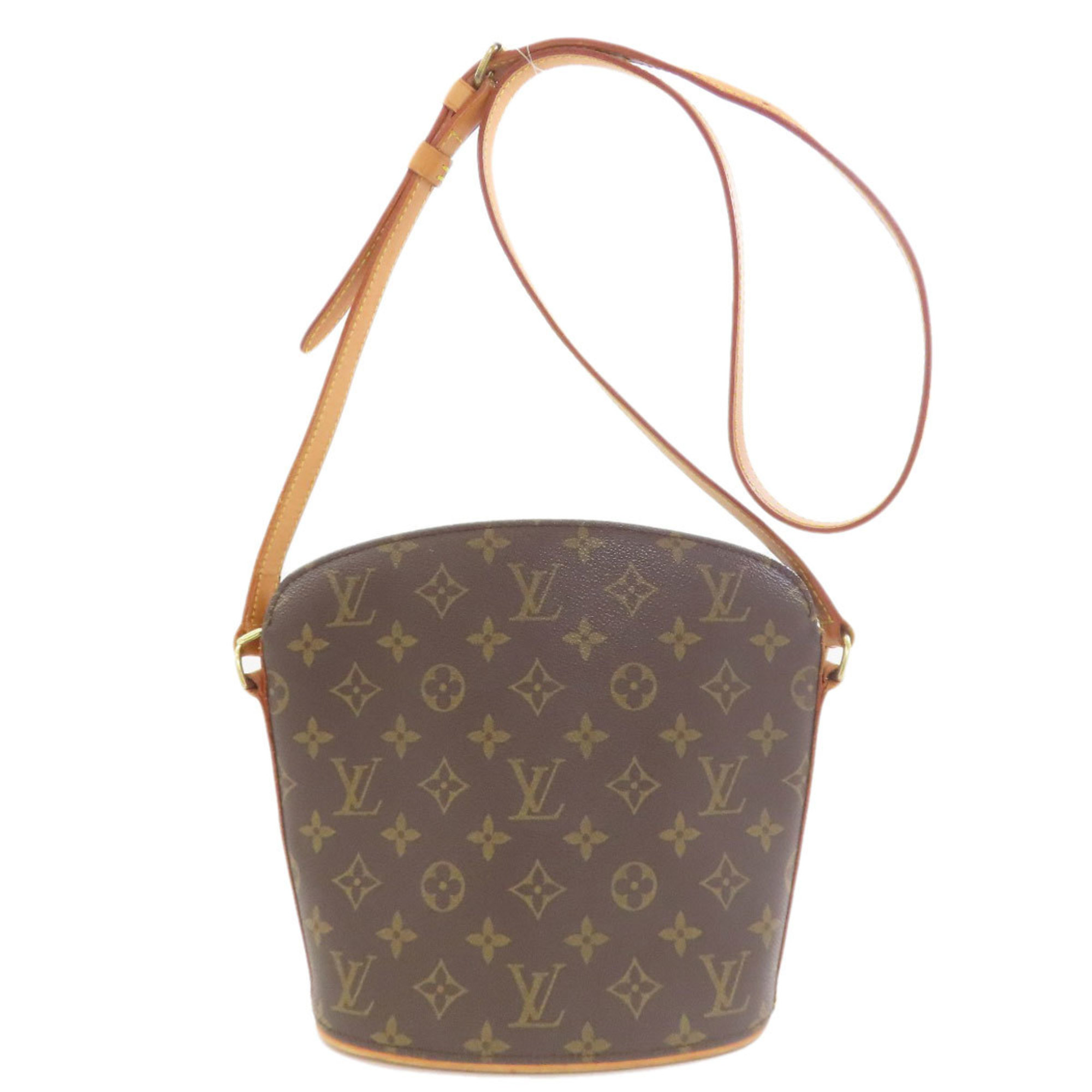 Louis Vuitton M51290 Drouot Shoulder Bag Monogram Canvas Women’s LOUIS VUITTON