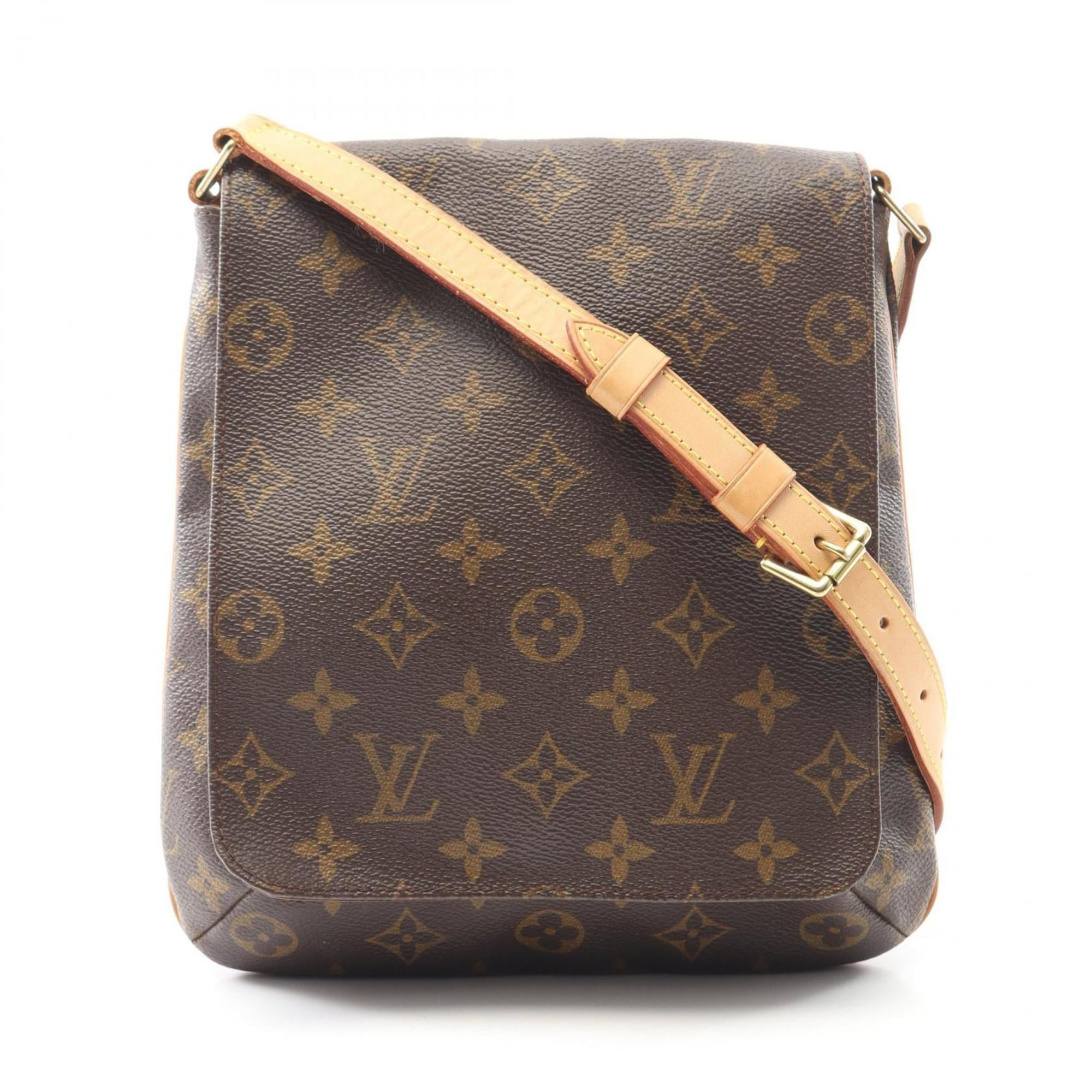 Louis Vuitton Musette Salsa Short Strap Shoulder Bag, Coated Canvas and Leather, Monogram, Women’s, Brown, M51258