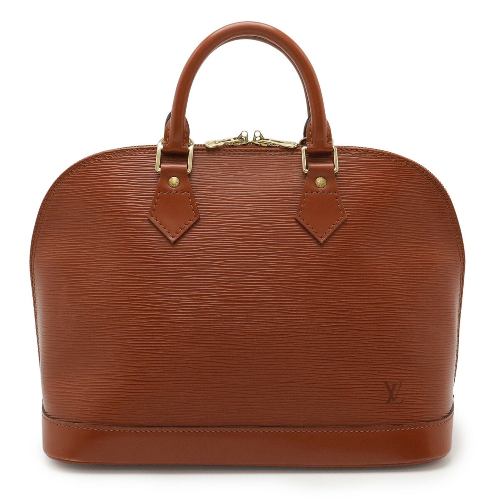 LOUIS VUITTON Epi Alma Handbag in Kenya Brown Leather (M52143)