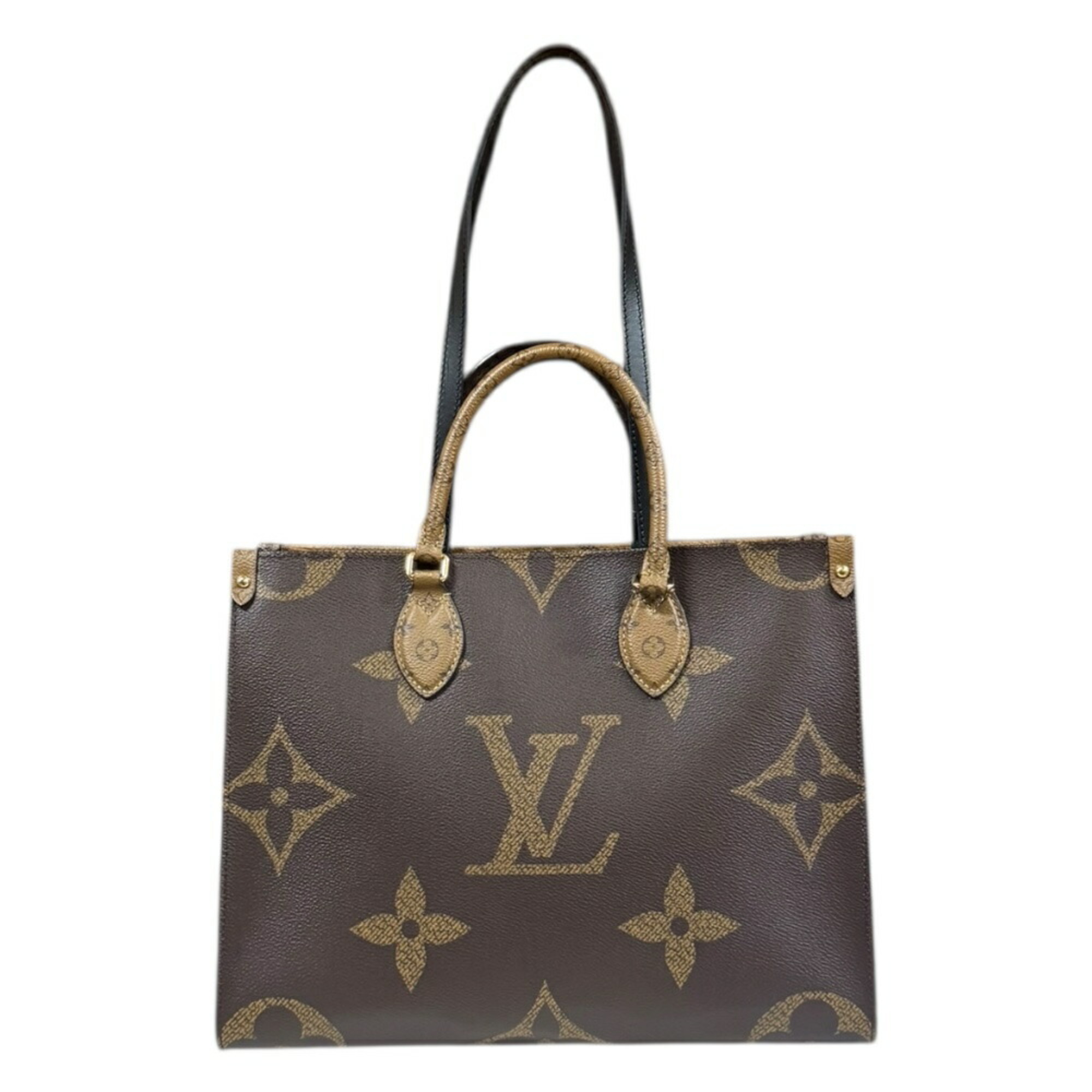 Louis Vuitton On the Go MM Monogram Giant Shoulder Bag Canvas M45321 Brown Women’s LOUIS VUITTON 2way