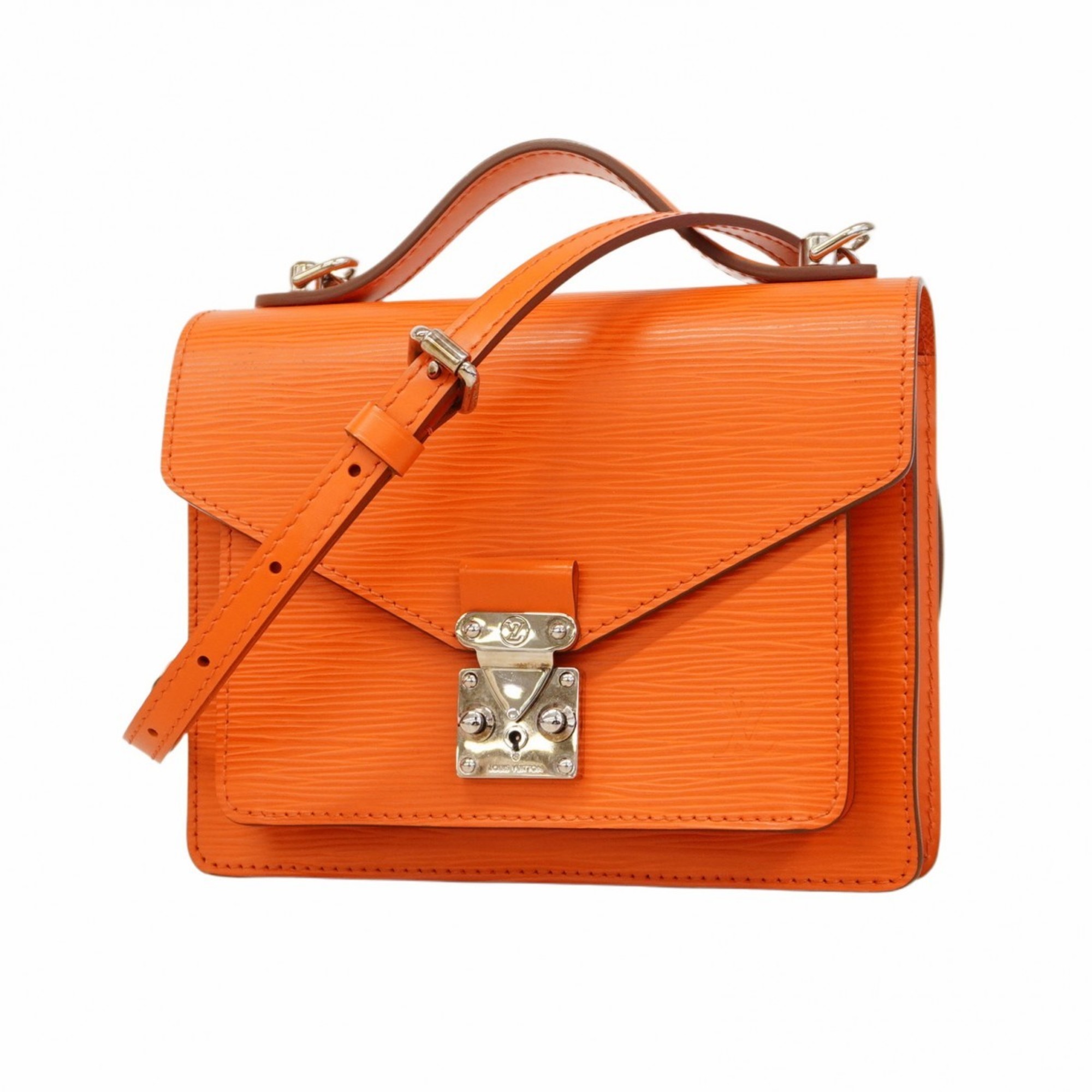 Louis Vuitton Epi Monceau BB Handbag M40784 Pimon 2-Way Bag for Women