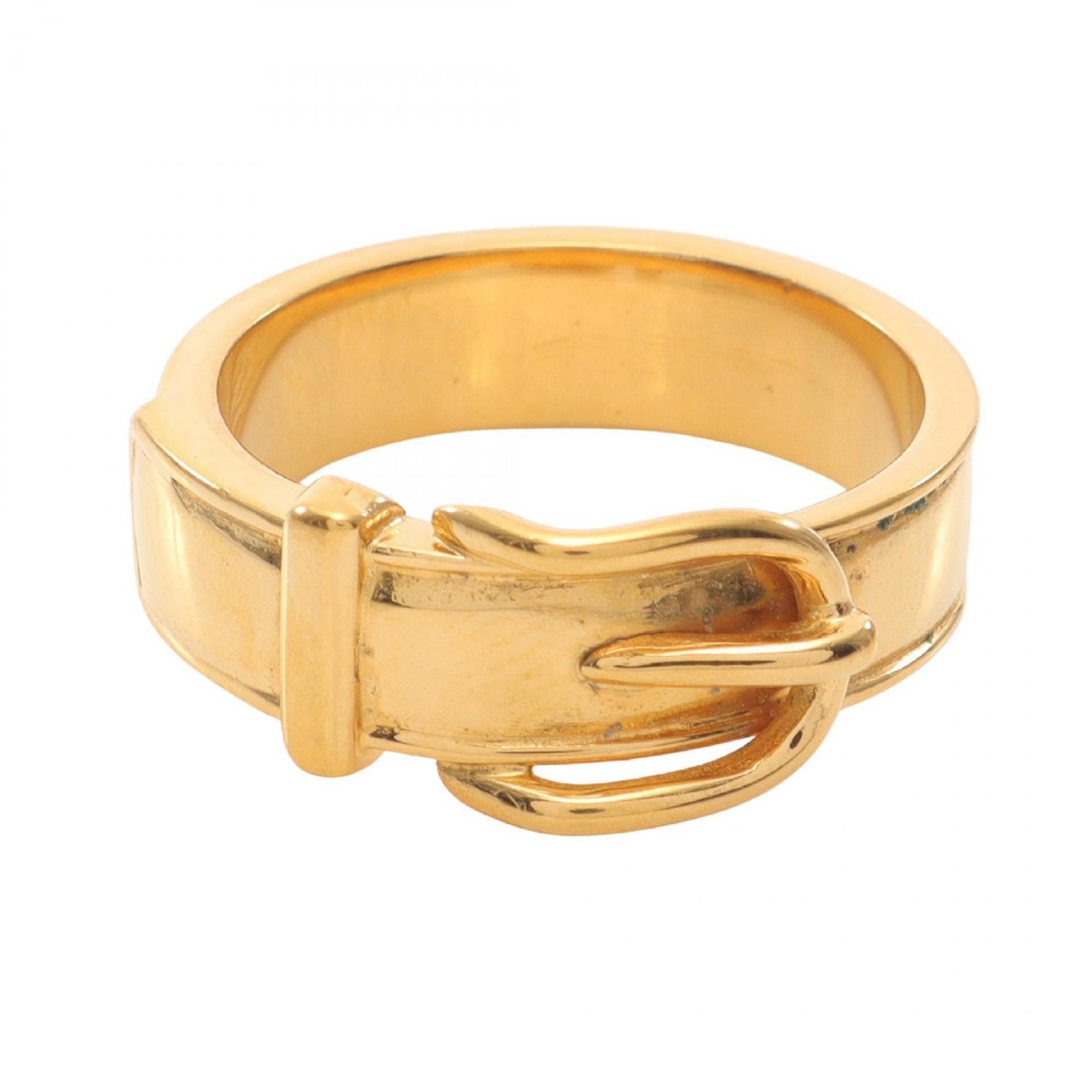 Hermes HermÃ¨s Boucle Cellier Scarf Ring, GP, Women’s, Gold