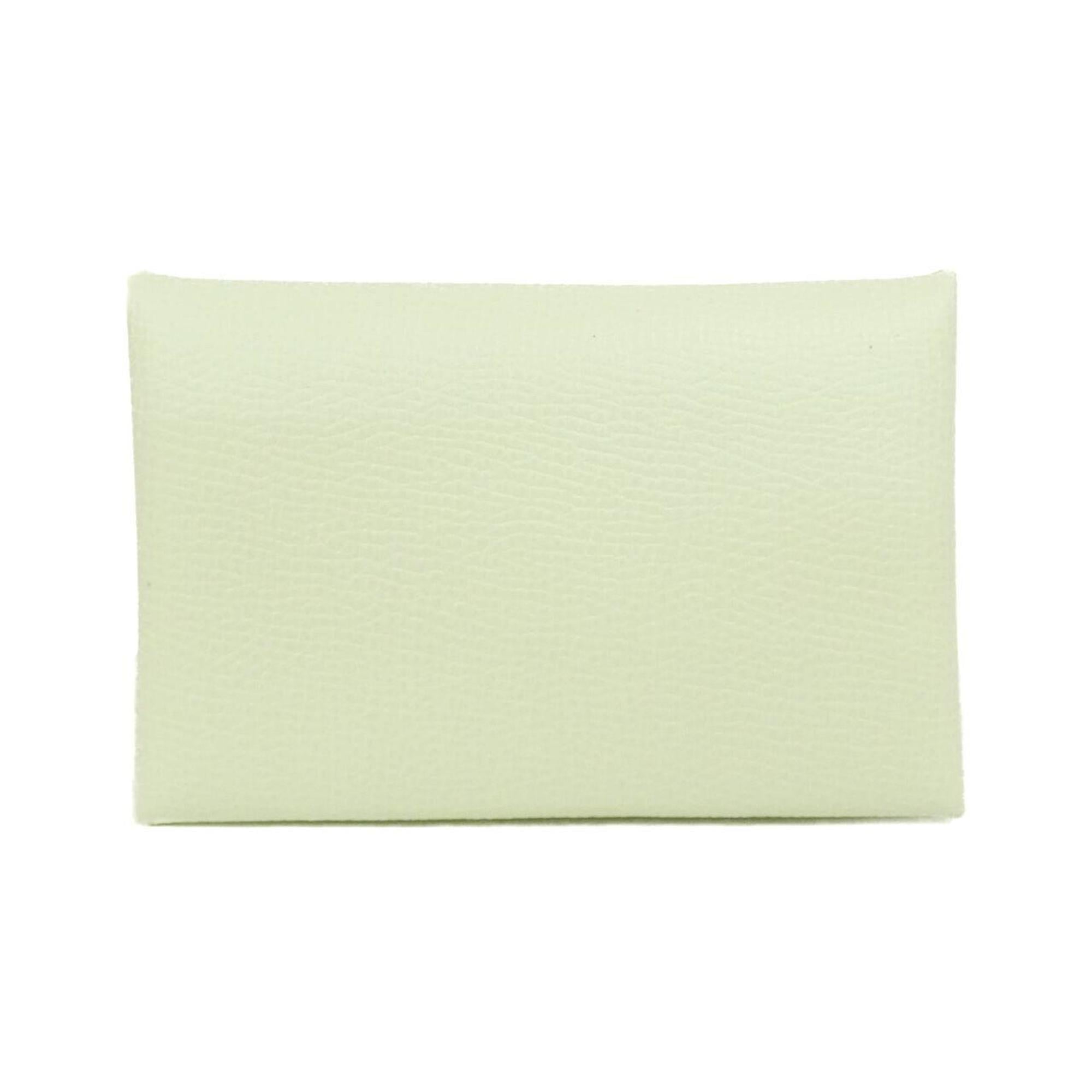 Hermes HermÃ¨s Calvi 044164CK Business Card Case