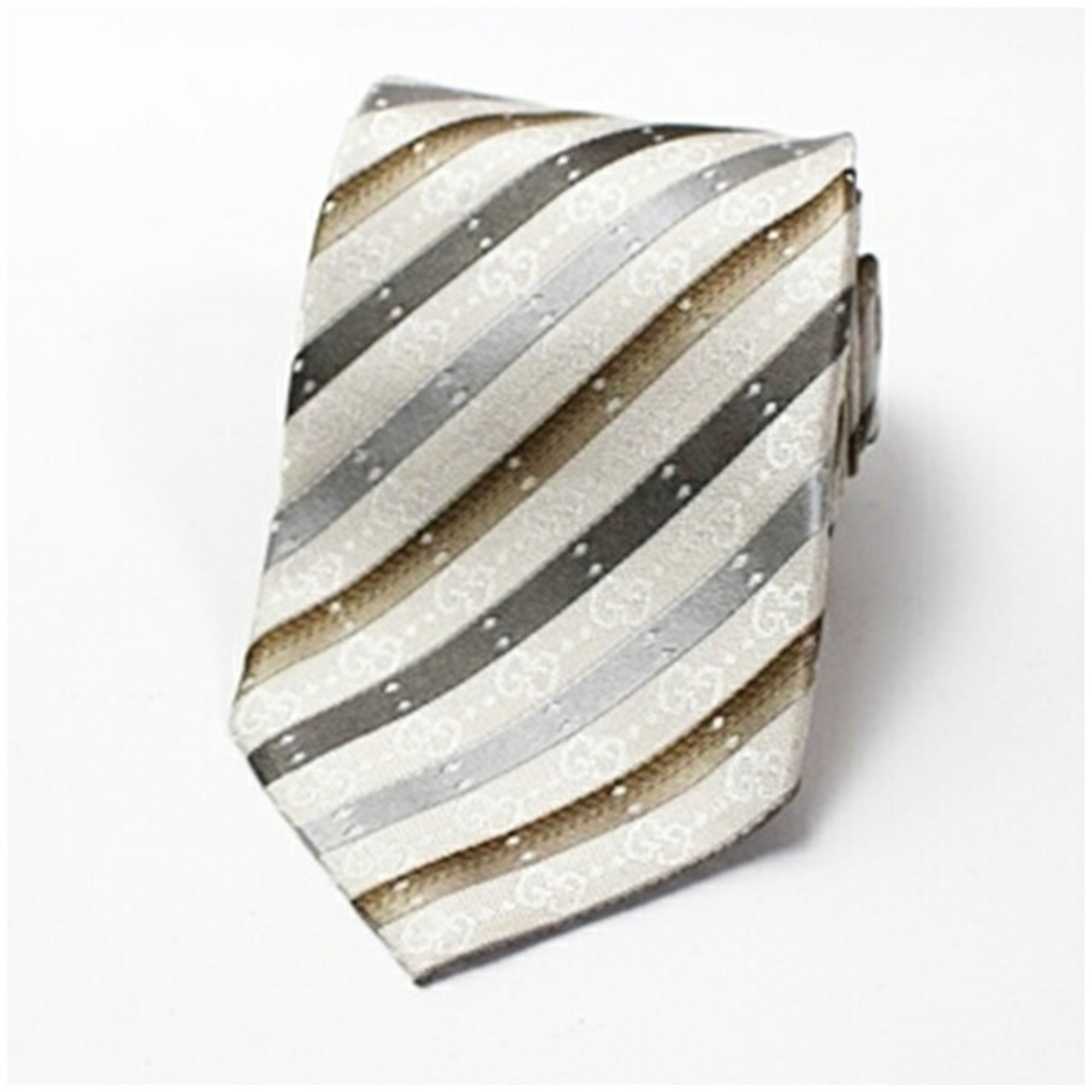 Gucci GG striped tie for men