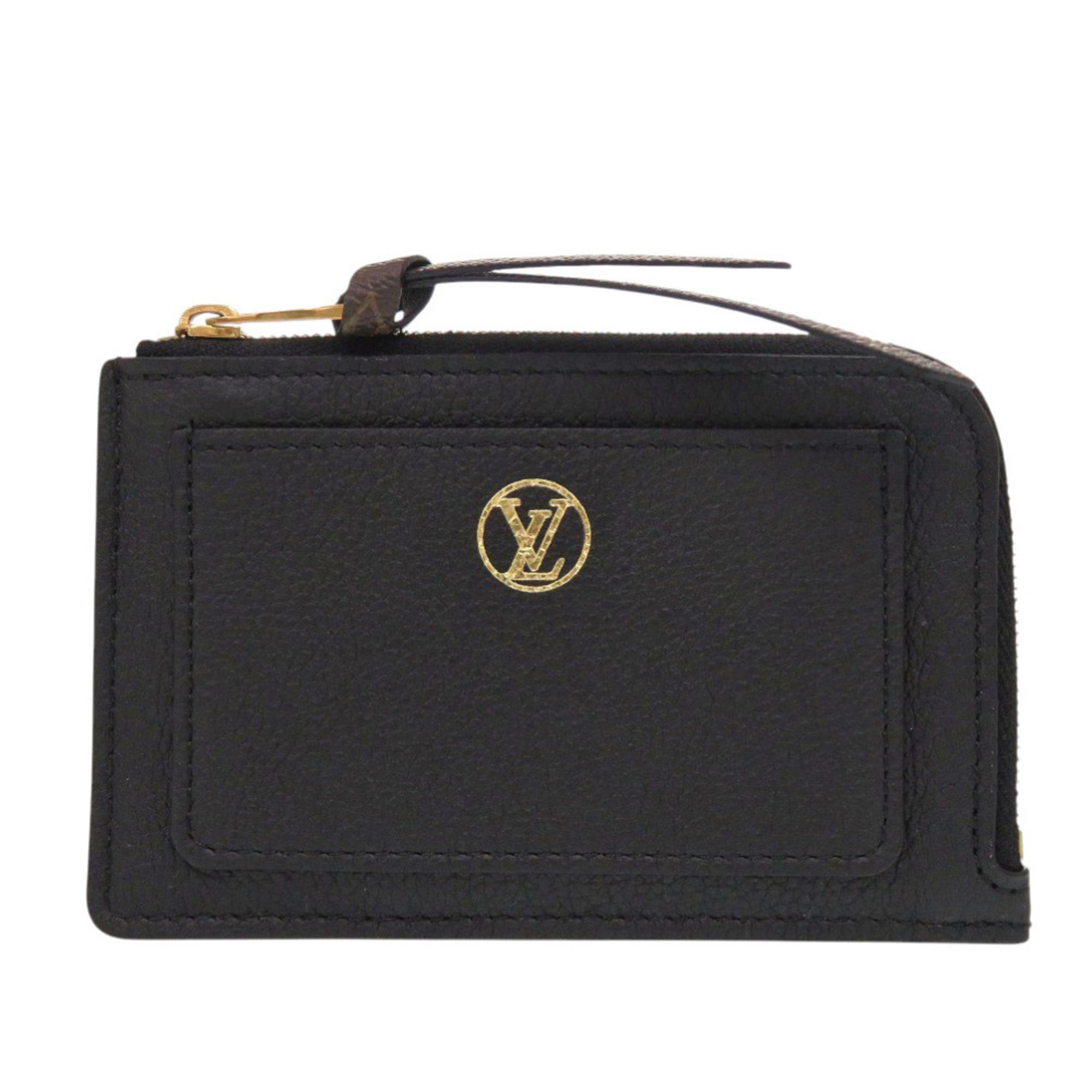 Unused Louis Vuitton Porte Carte Lowkey M14550 Leather Black Business Card Holder/Card Case/Wallet/Coin Case LV 1823 LOUIS VUITTON
