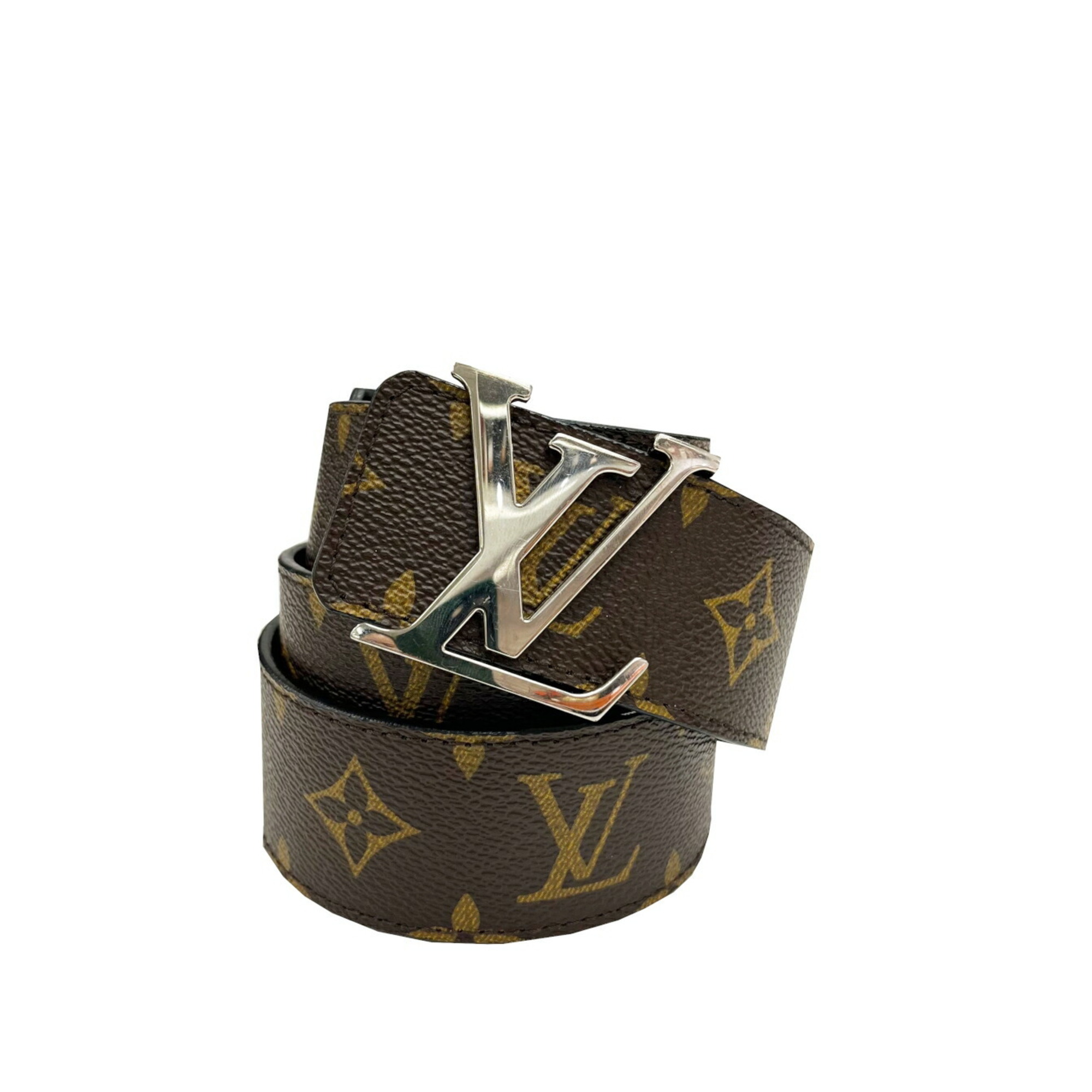 LOUIS VUITTON Santur M9821 Belt, Monogram, LV Hardware, Buckle, Women’s