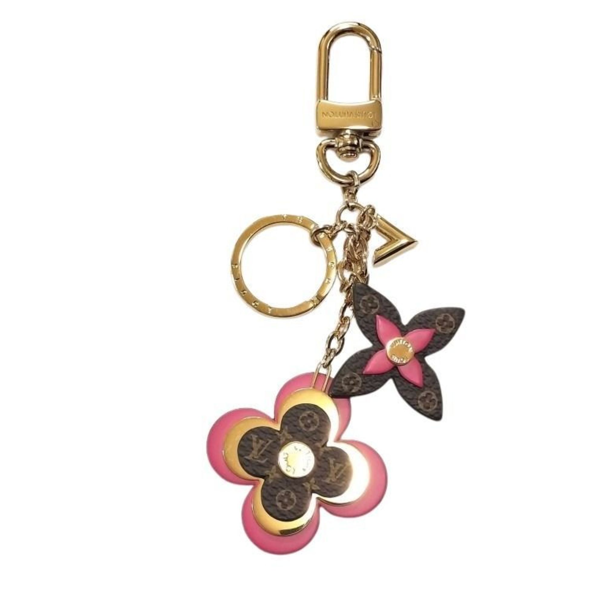 LOUIS VUITTON Louis Vuitton Porte-ClÃ©s Blooming Flower Keychain M63084 Multicolor Monogram Women’s