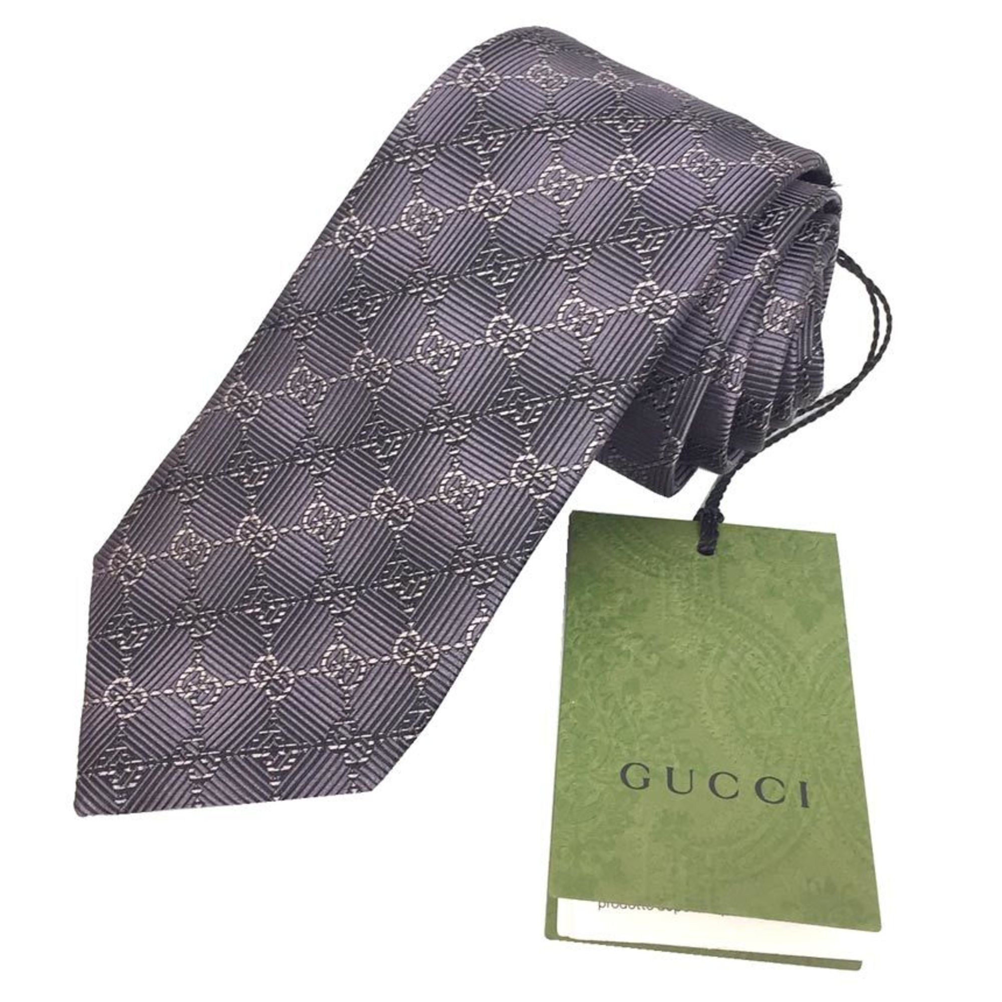 GUCCI Gucci Tie GG 408869 4E002 5463 RUFA Silk Purple Men’s