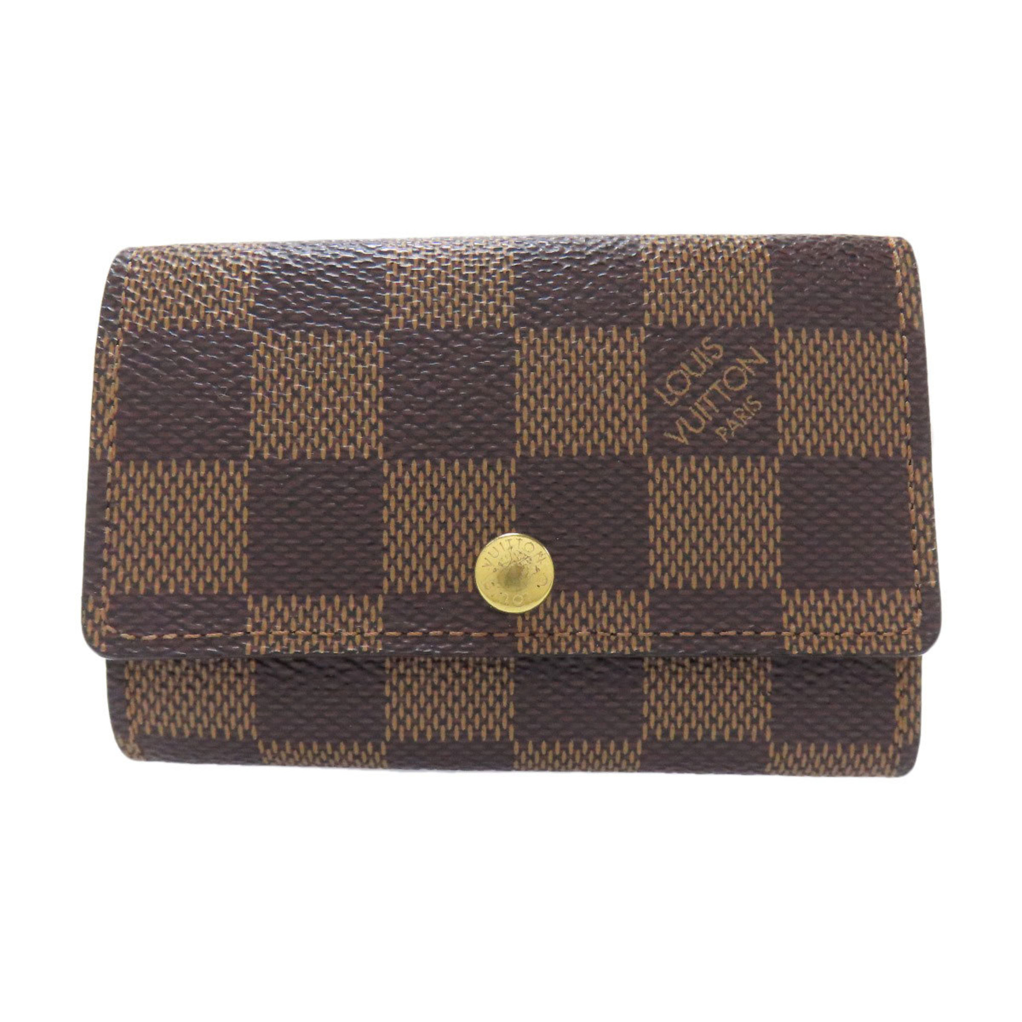 Louis Vuitton N62630 Multicle 6 Key Case Damier Canvas Women’s LOUIS VUITTON