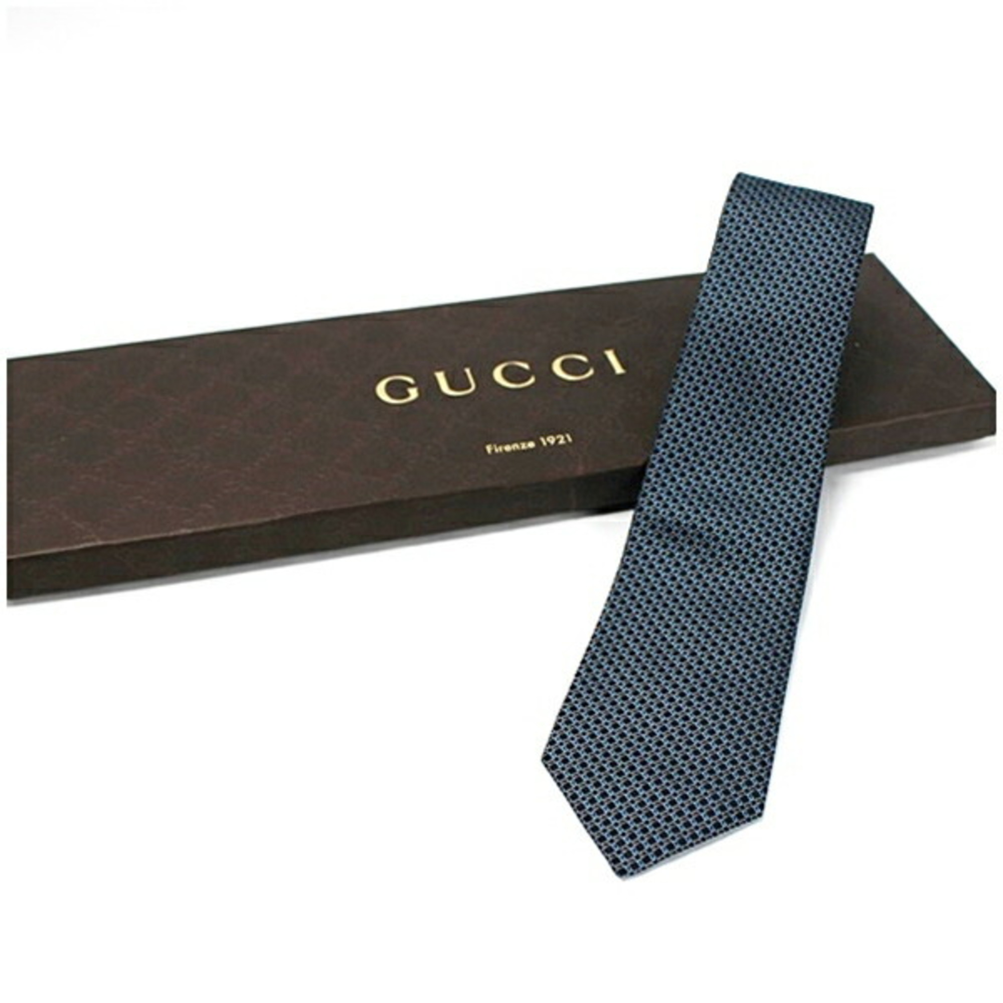 GUCCI Silk Tie for Men, Slim Fit