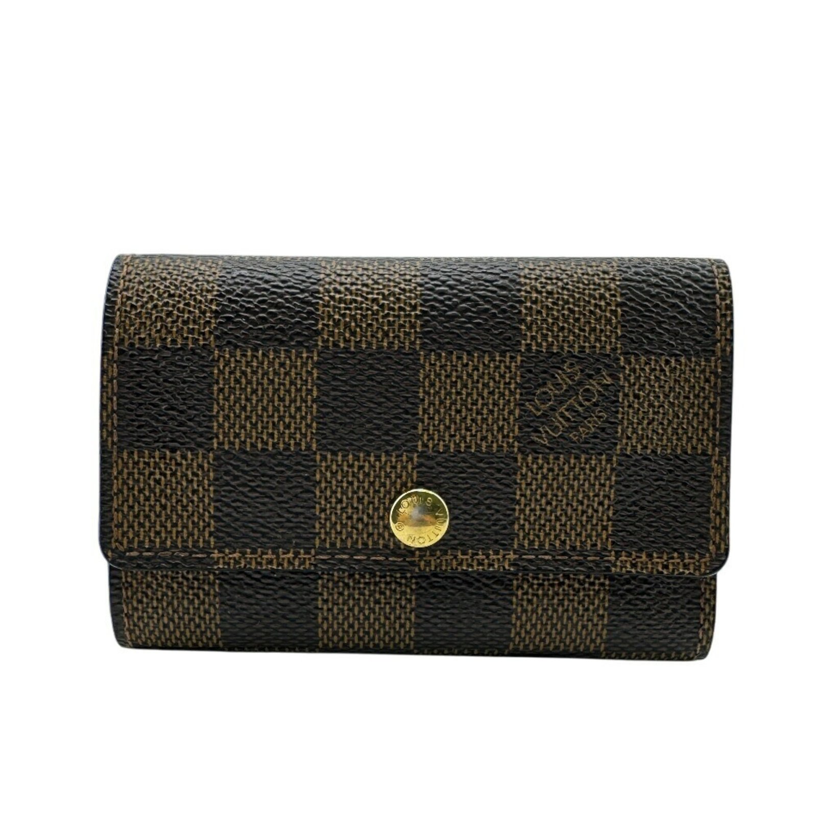 LOUIS VUITTON N62630 Multicle 6 6-ring Damier key case brown unisex