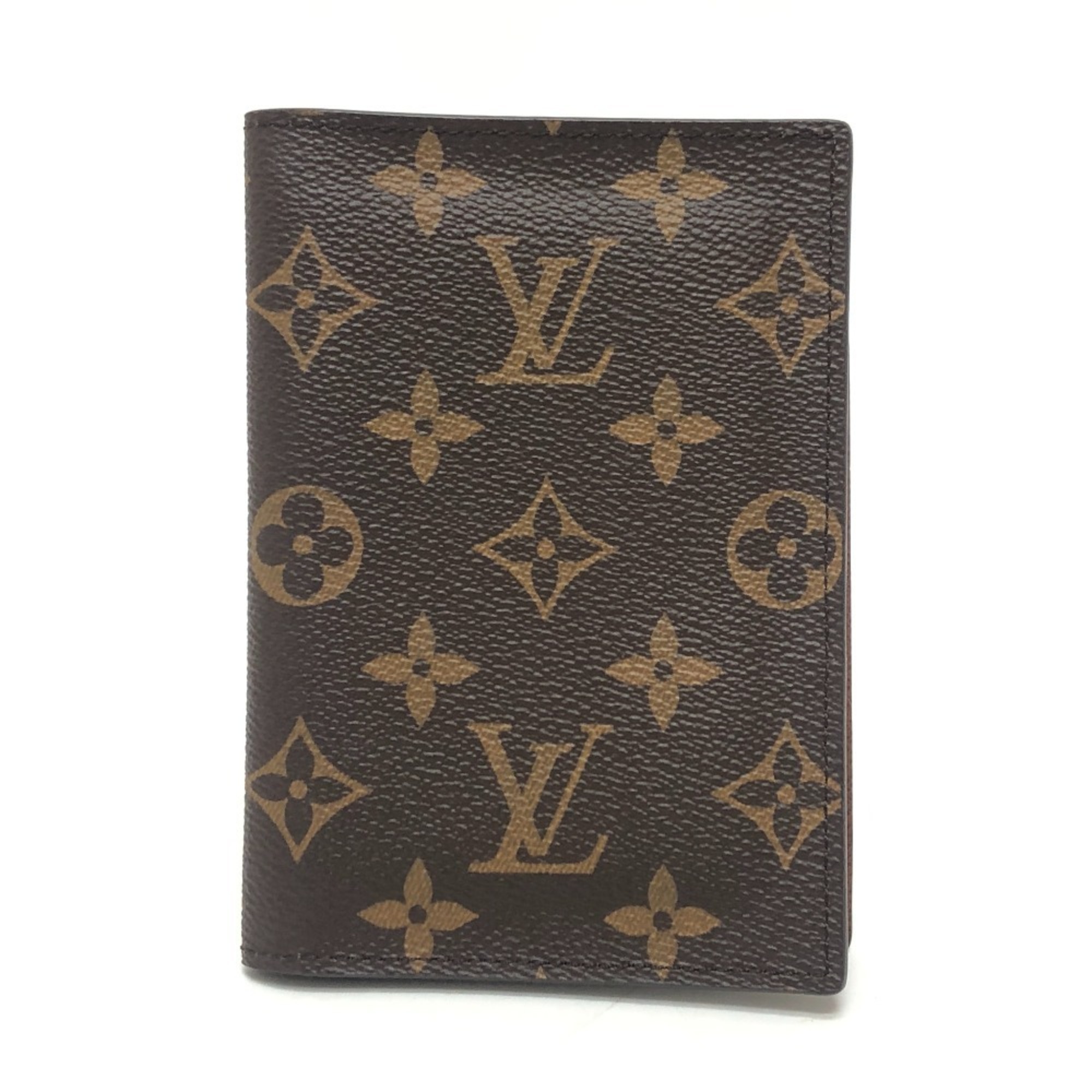 LOUIS VUITTON M64502 Monogram Couverture Passport NM Cover/Case, Canvas, Women’s, Brown