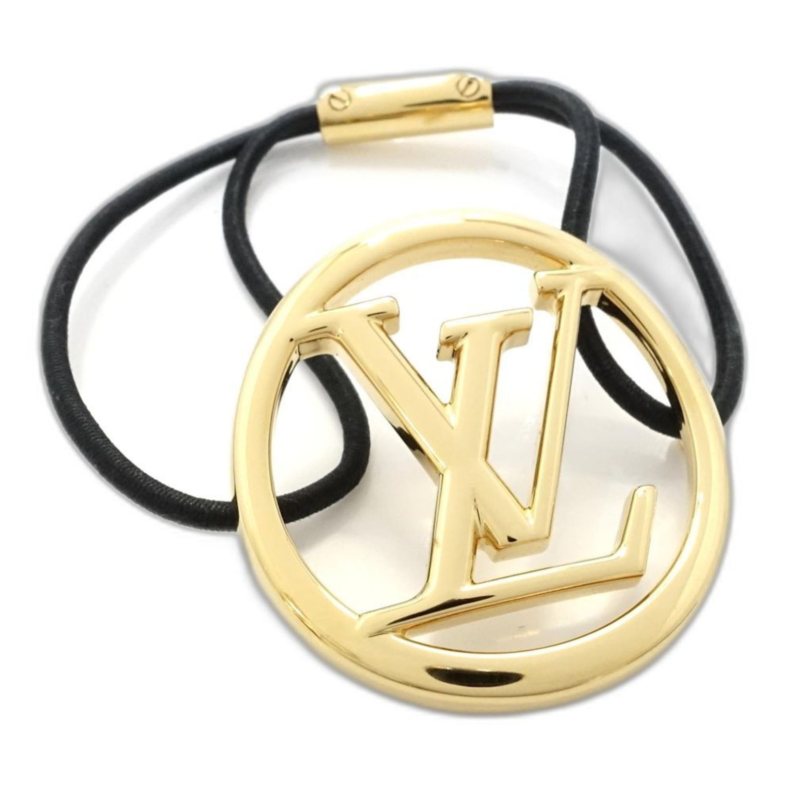 LOUIS VUITTON Monogram Hair Strap M00760 Elastic Louise Brown Women’s 181708