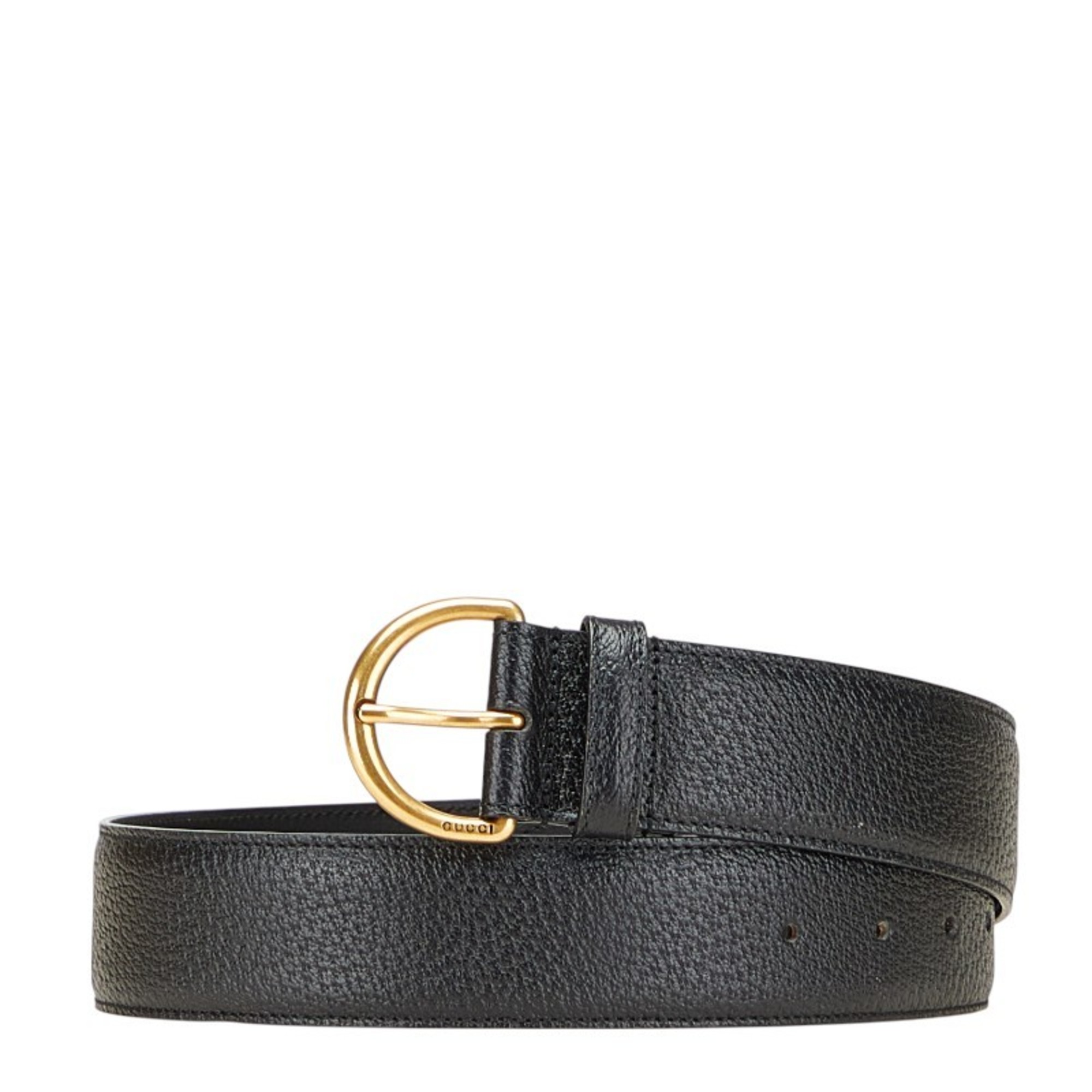Gucci Belt Size: 80/32 573325 Black Leather Women’s GUCCI