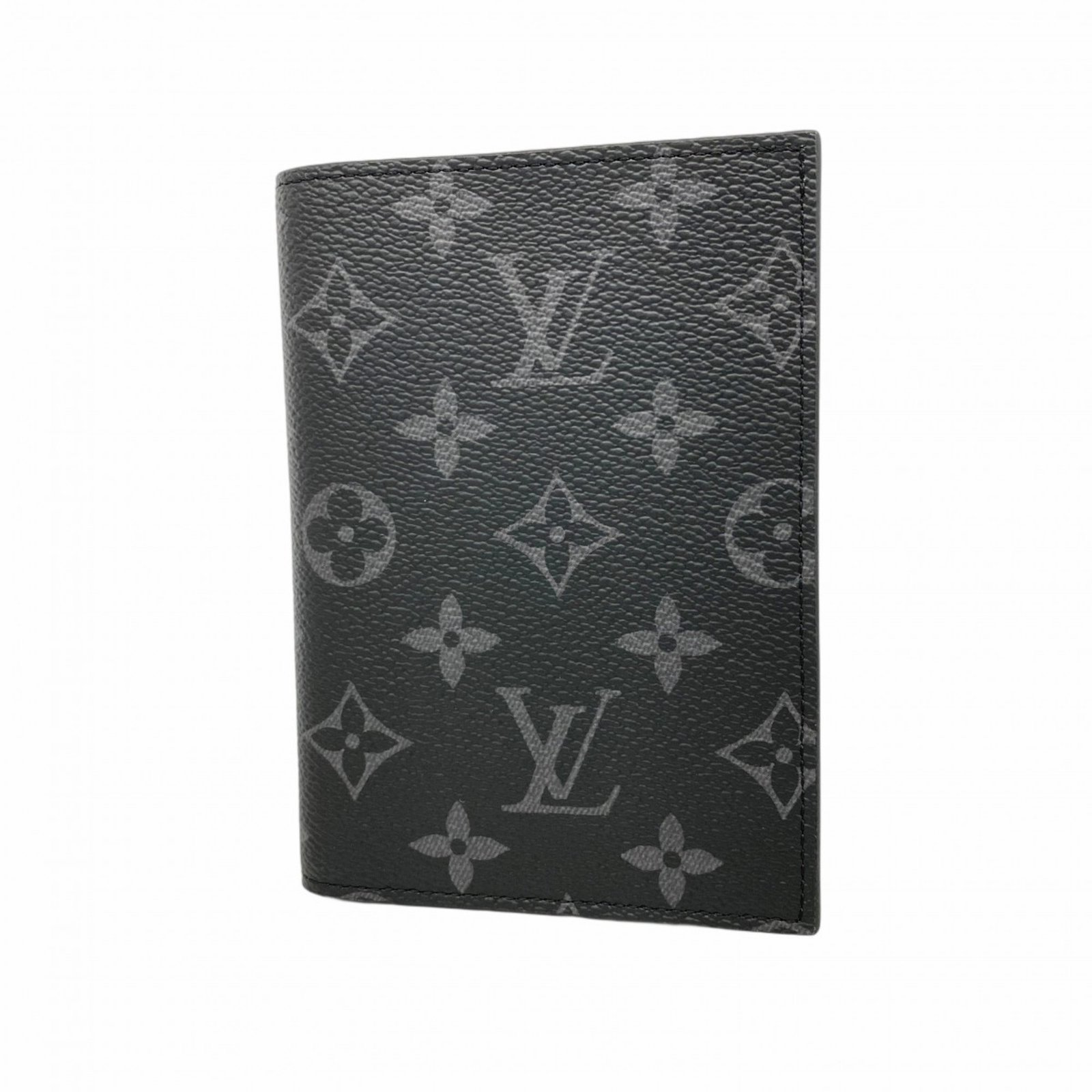 Louis Vuitton Monogram Eclipse Couverture Passport NM M64501 Black Men’s Case/Business Card Holder