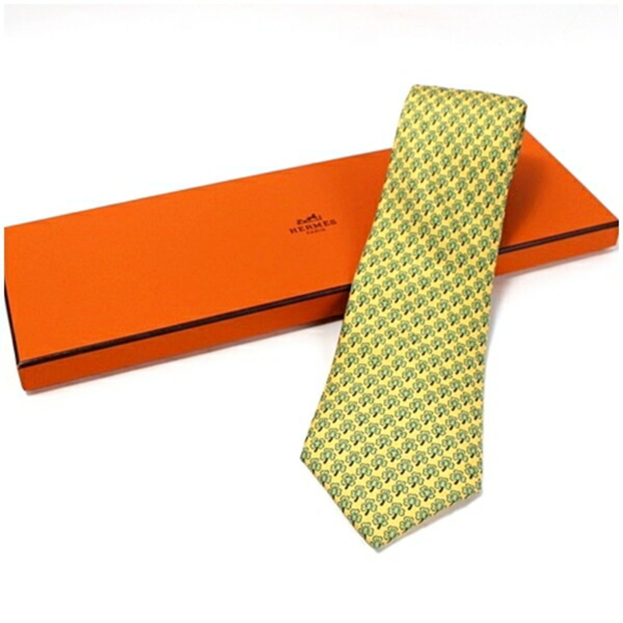 Hermes Silk Tie HERMES Men’s