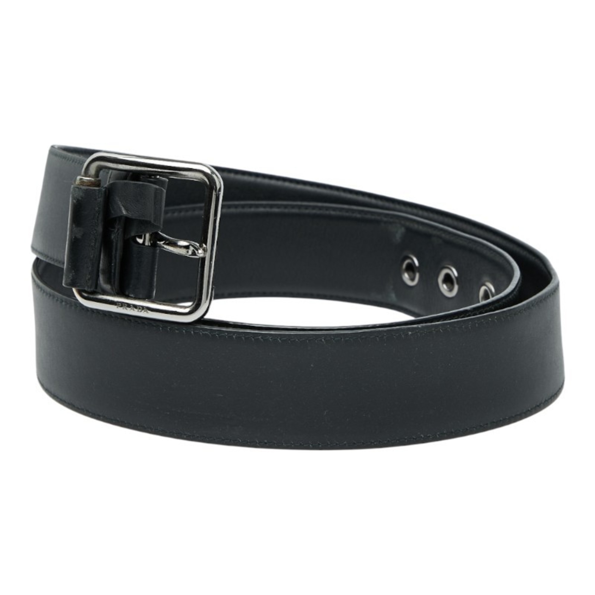 Prada Belt Size: 100 40 Black Leather Men’s PRADA