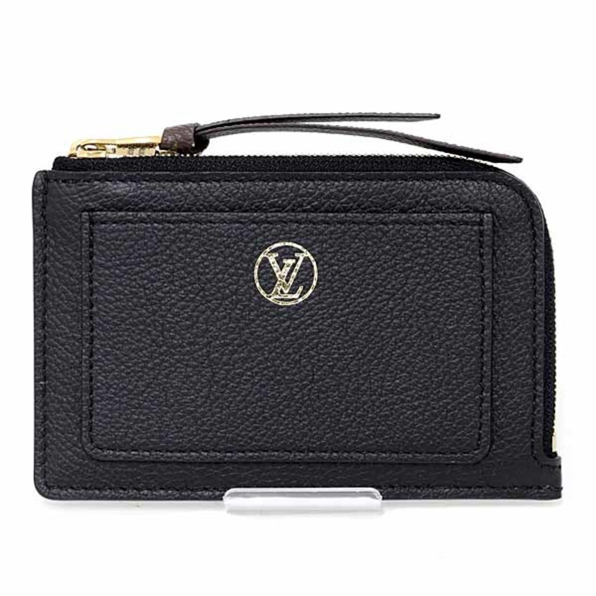 LOUIS VUITTON Card Case Porto Carte Lowkey Coin Leather M14550 Noir Black