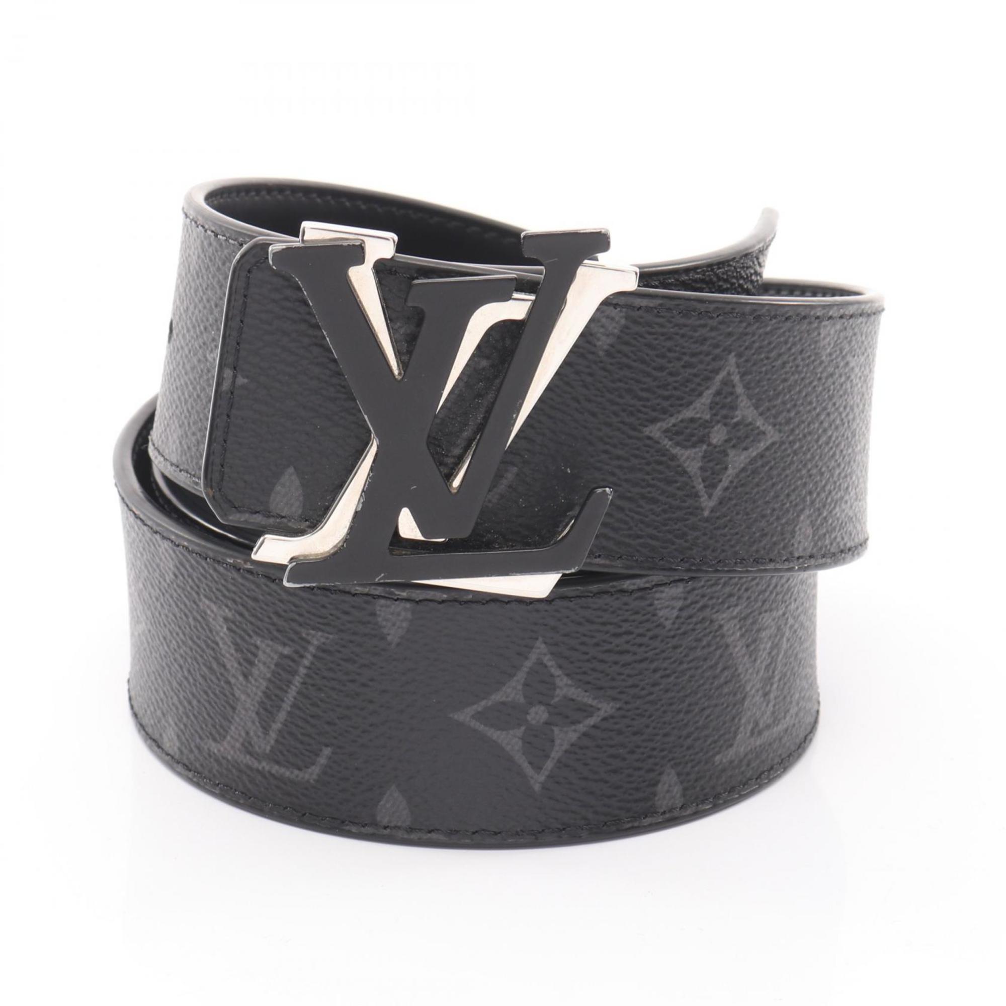 Louis Vuitton LV Shake 40mm Monogram Eclipse Leather Belt for Men, Black, M0714